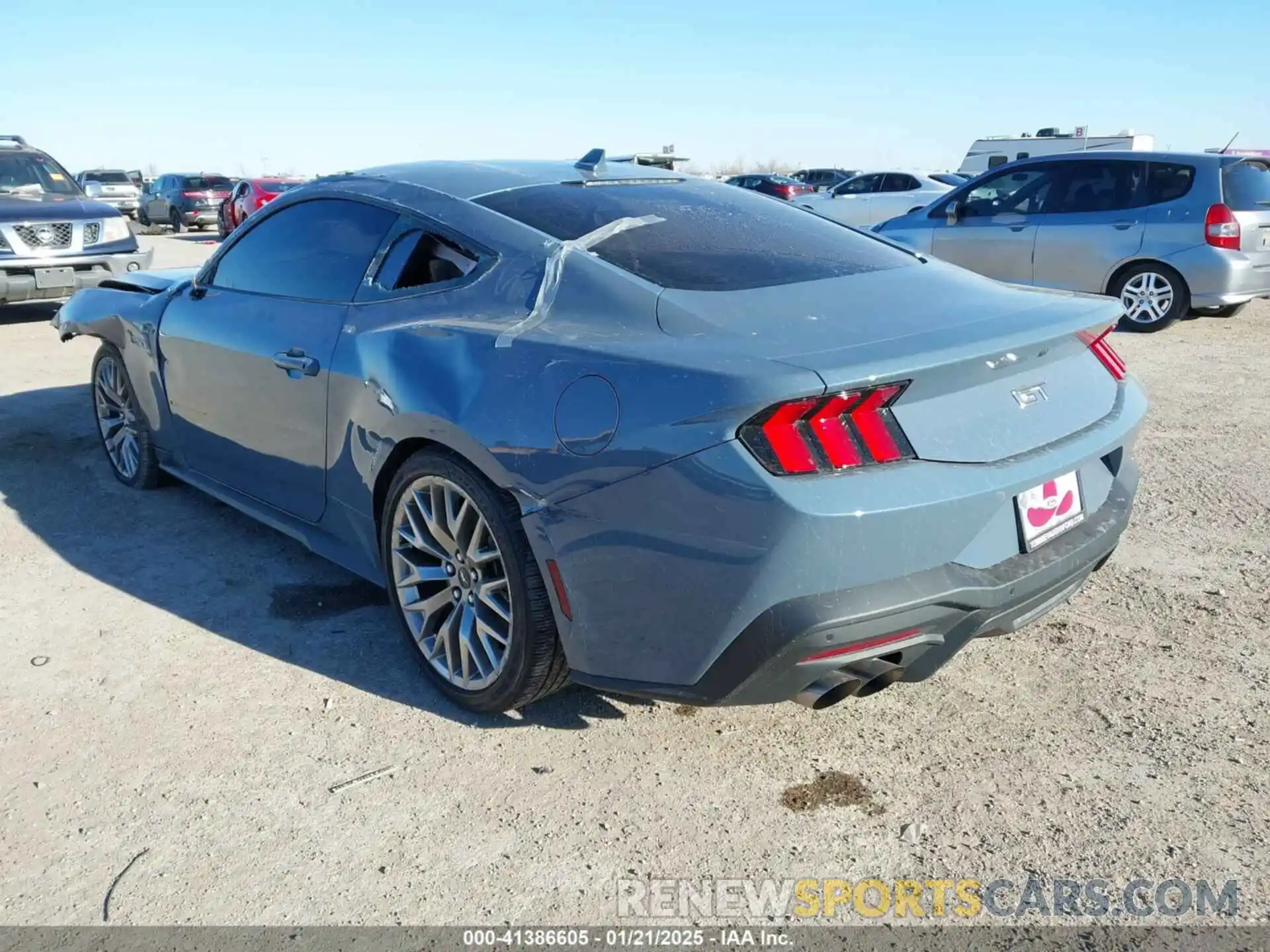 3 Photograph of a damaged car 1FA6P8CFXR5420147 FORD MUSTANG 2024