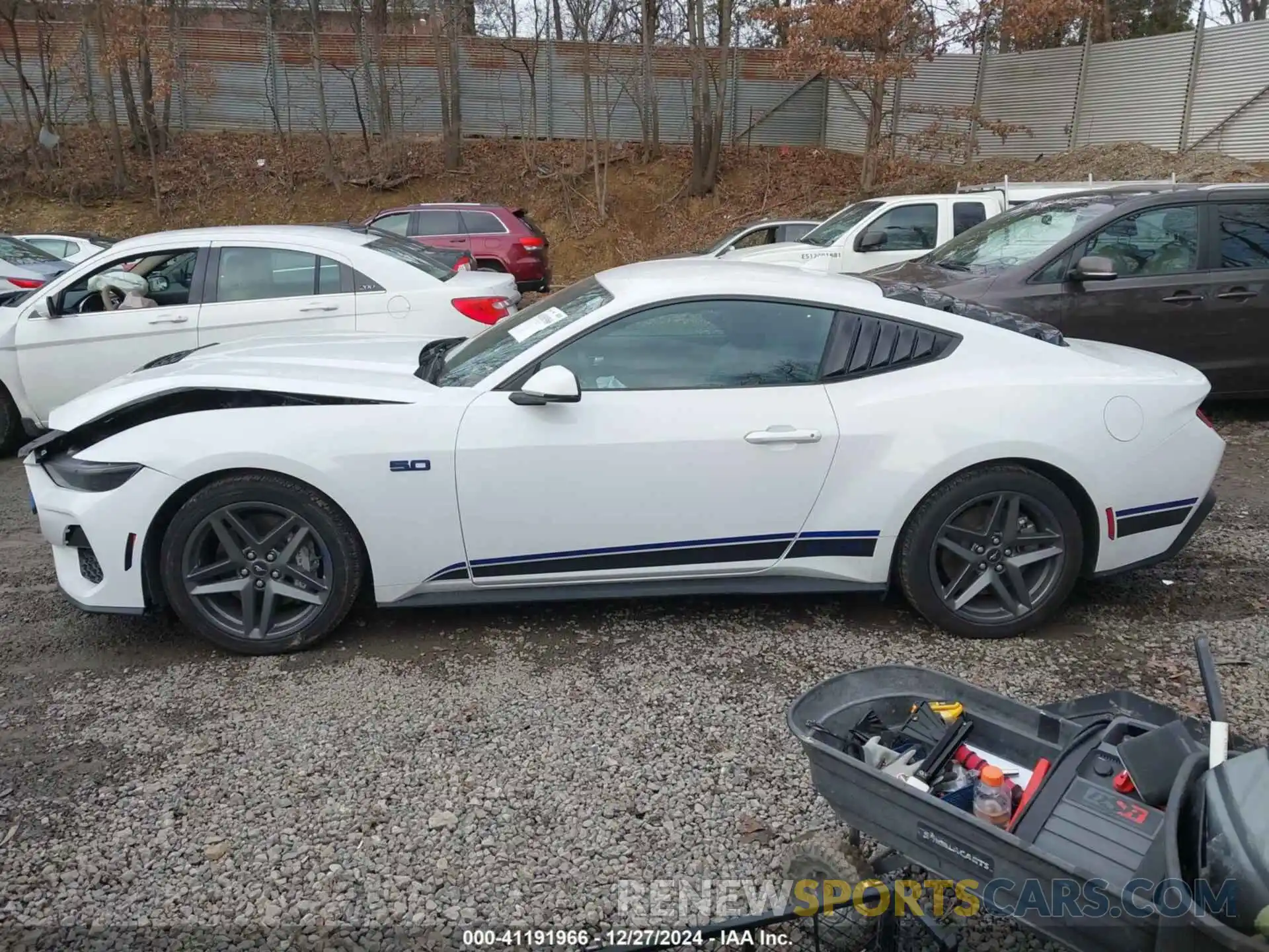 14 Photograph of a damaged car 1FA6P8CFXR5421122 FORD MUSTANG 2024