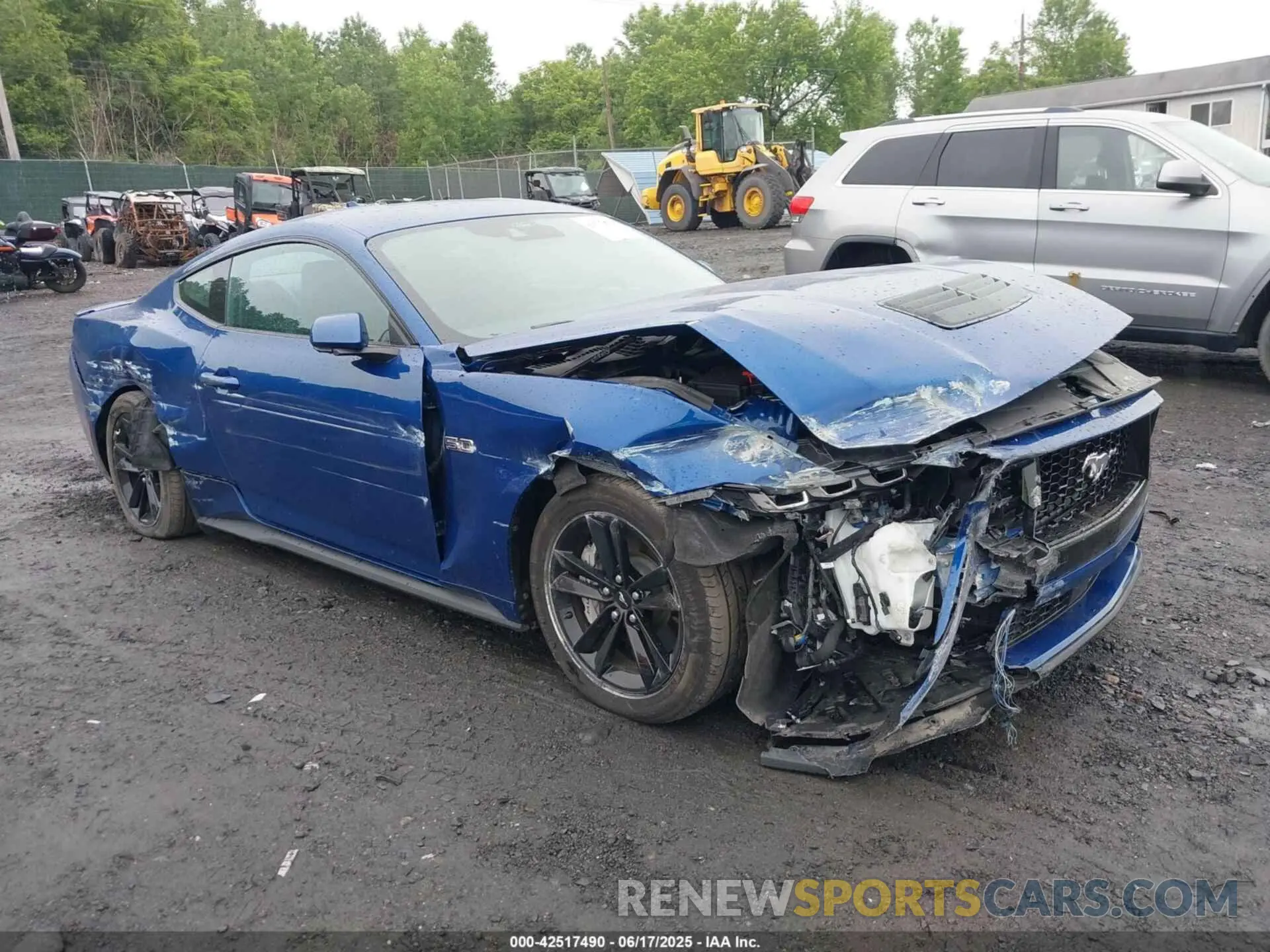 1 Photograph of a damaged car 1FA6P8CFXR5422268 FORD MUSTANG 2024