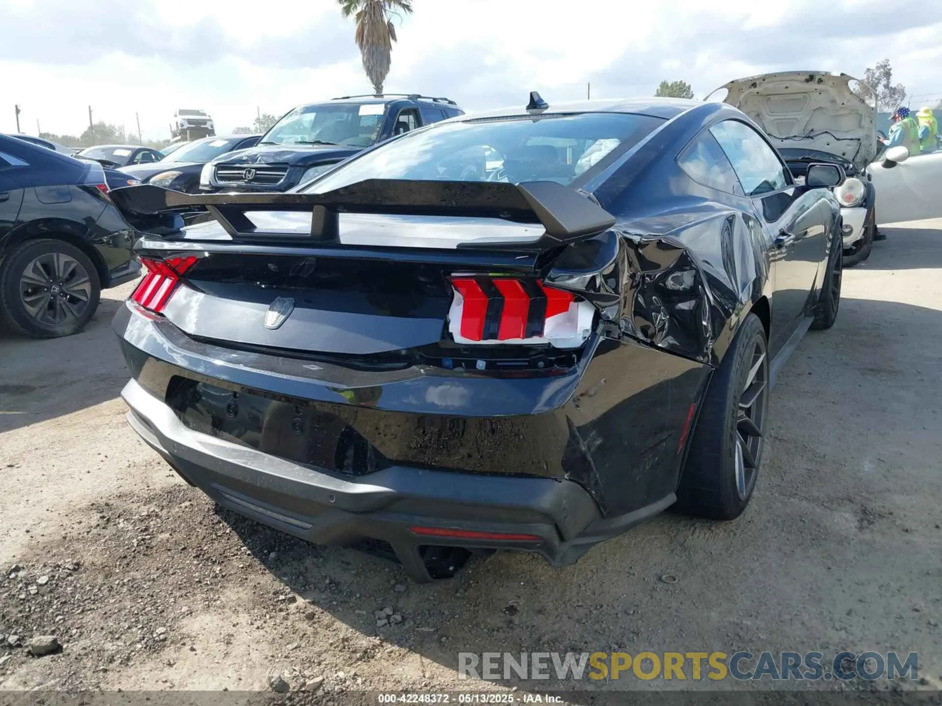 4 Photograph of a damaged car 1FA6P8R0XR5507436 FORD MUSTANG 2024