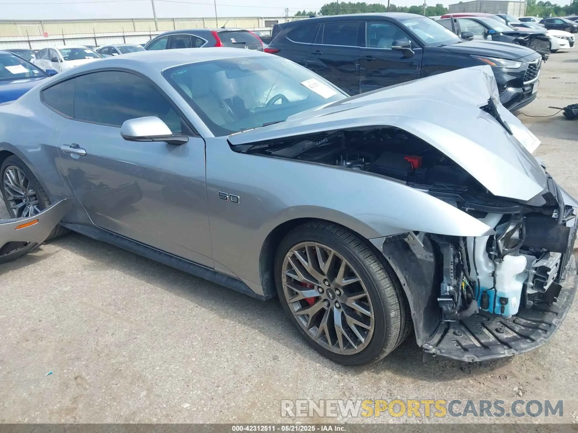 1 Photograph of a damaged car 1FA6P8TF5R5424803 FORD MUSTANG 2024