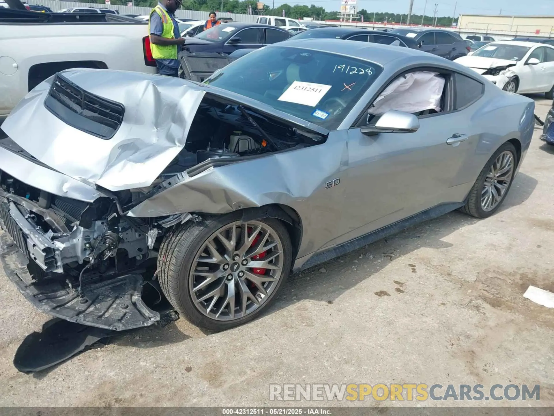2 Photograph of a damaged car 1FA6P8TF5R5424803 FORD MUSTANG 2024