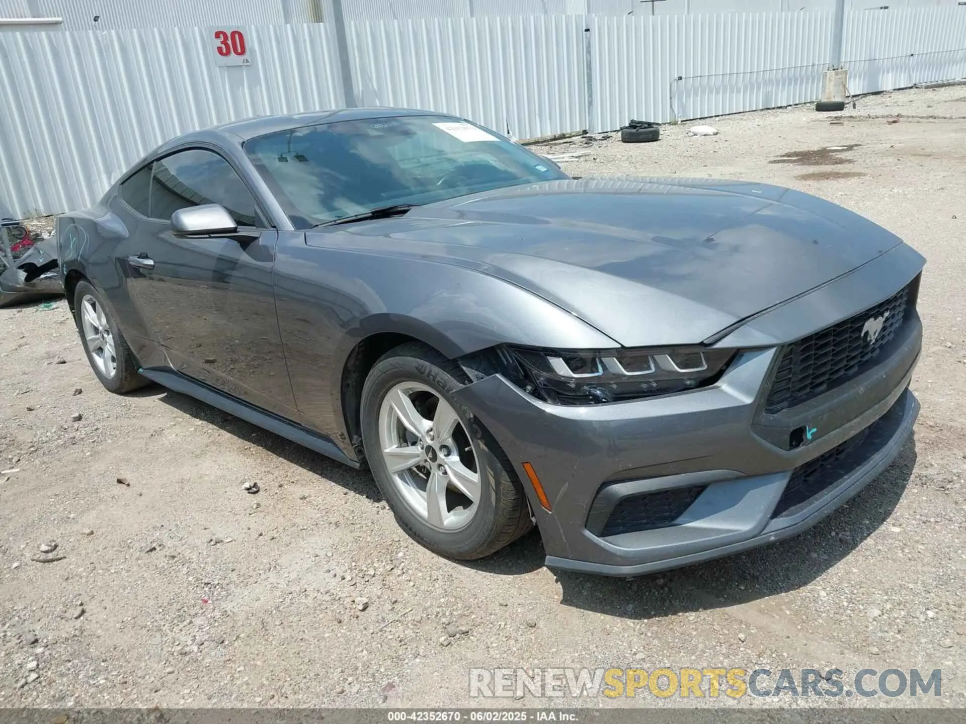 1 Photograph of a damaged car 1FA6P8TH0R5110977 FORD MUSTANG 2024