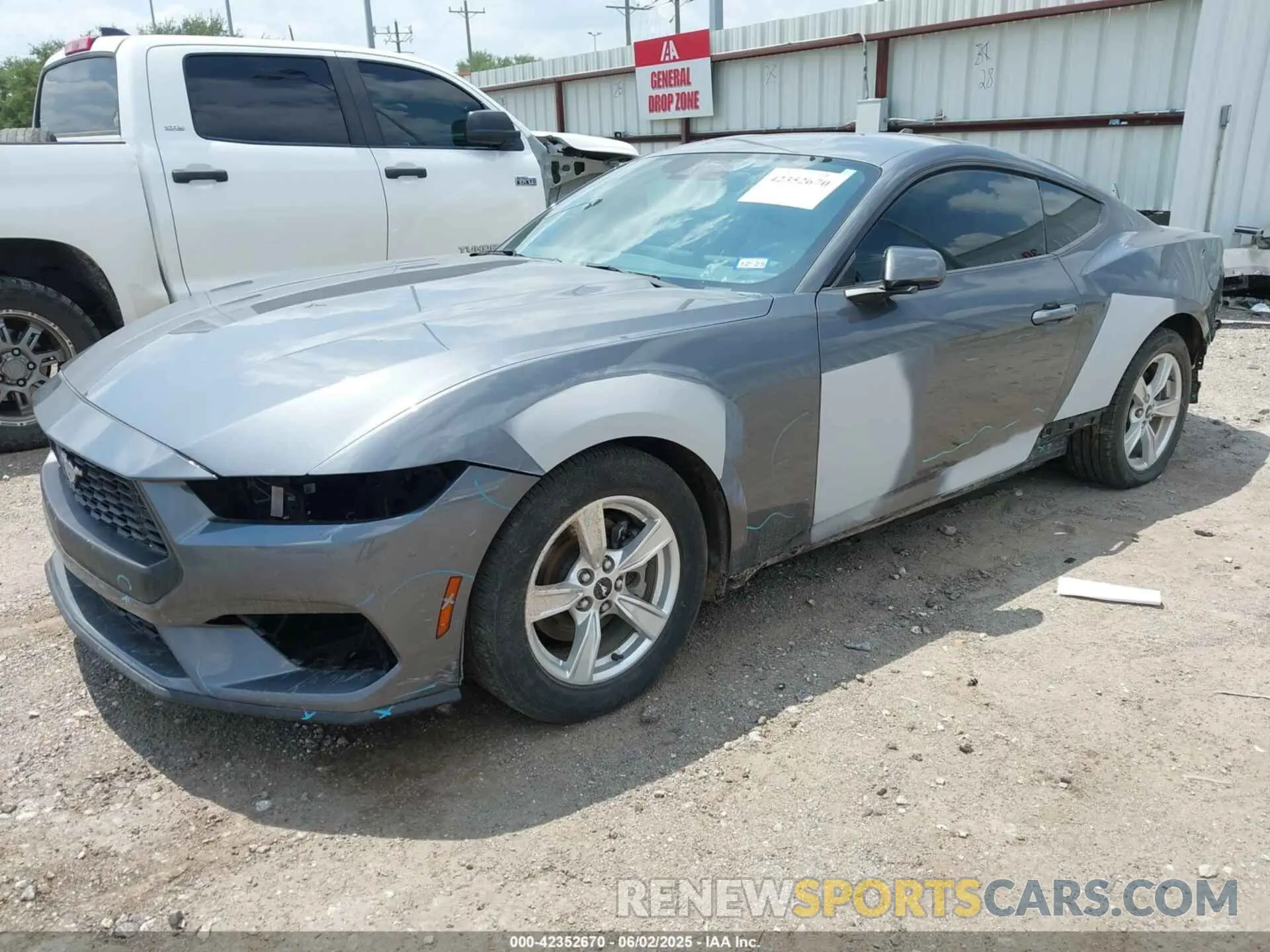2 Photograph of a damaged car 1FA6P8TH0R5110977 FORD MUSTANG 2024