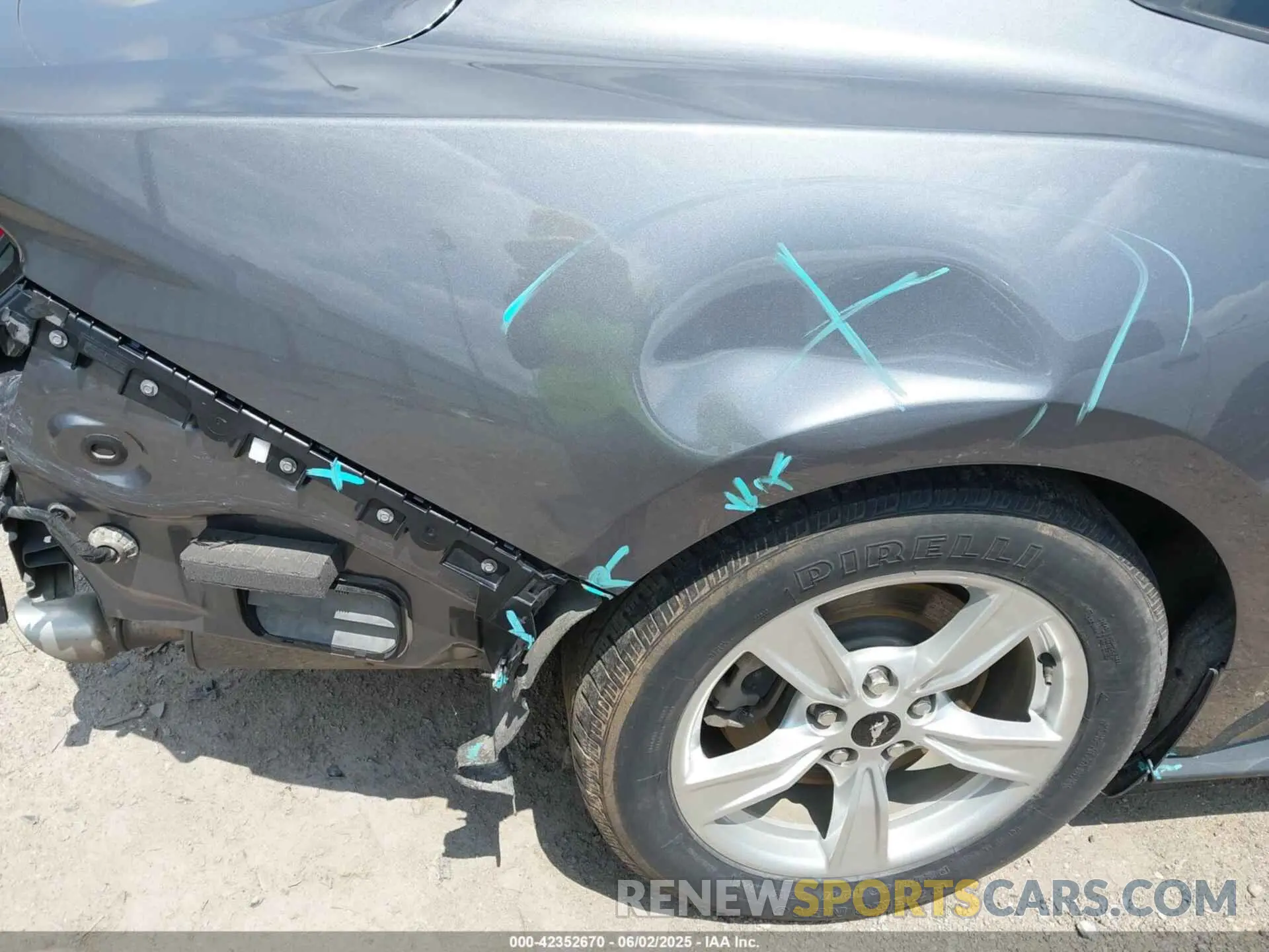 20 Photograph of a damaged car 1FA6P8TH0R5110977 FORD MUSTANG 2024
