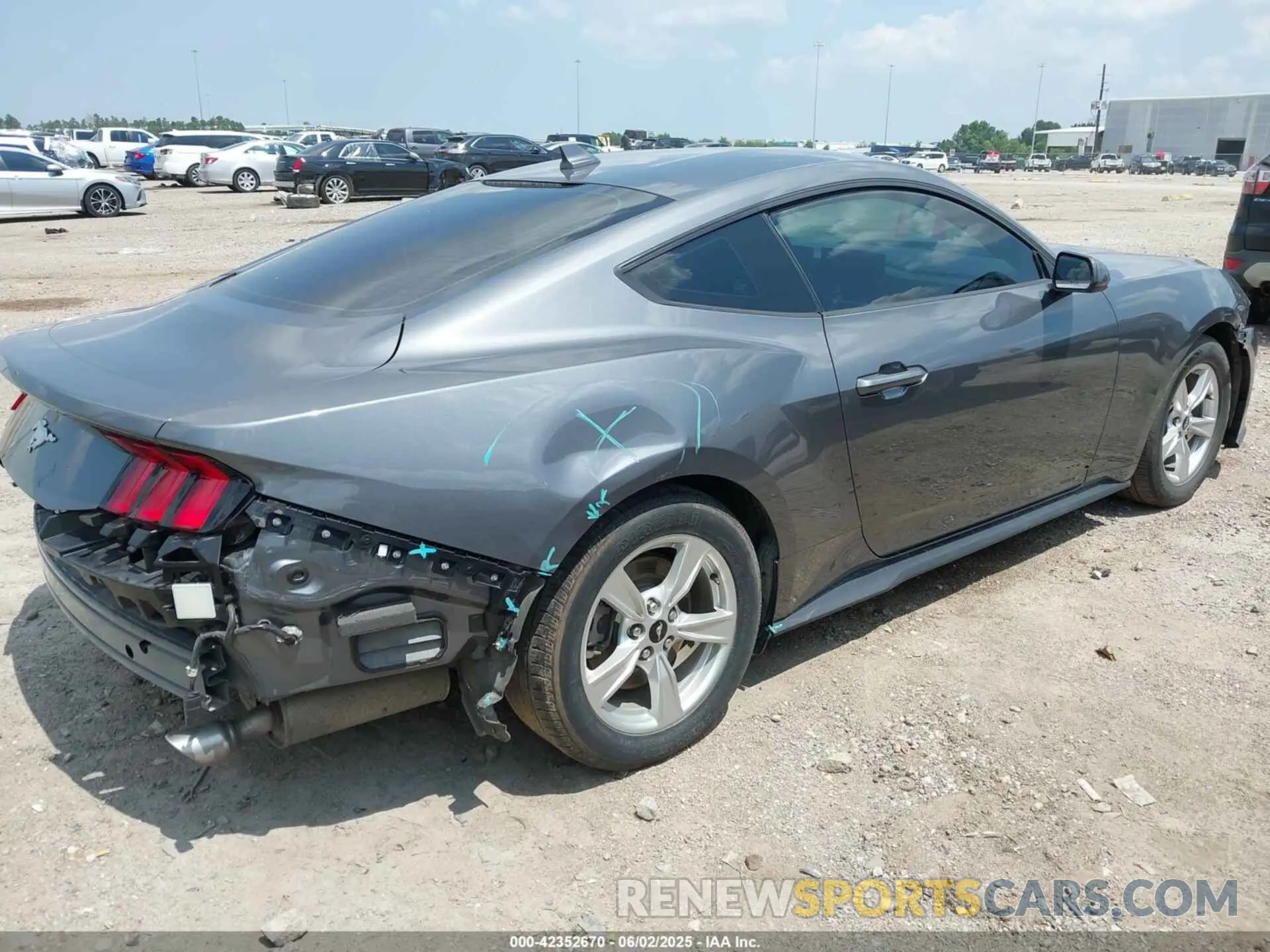 4 Photograph of a damaged car 1FA6P8TH0R5110977 FORD MUSTANG 2024