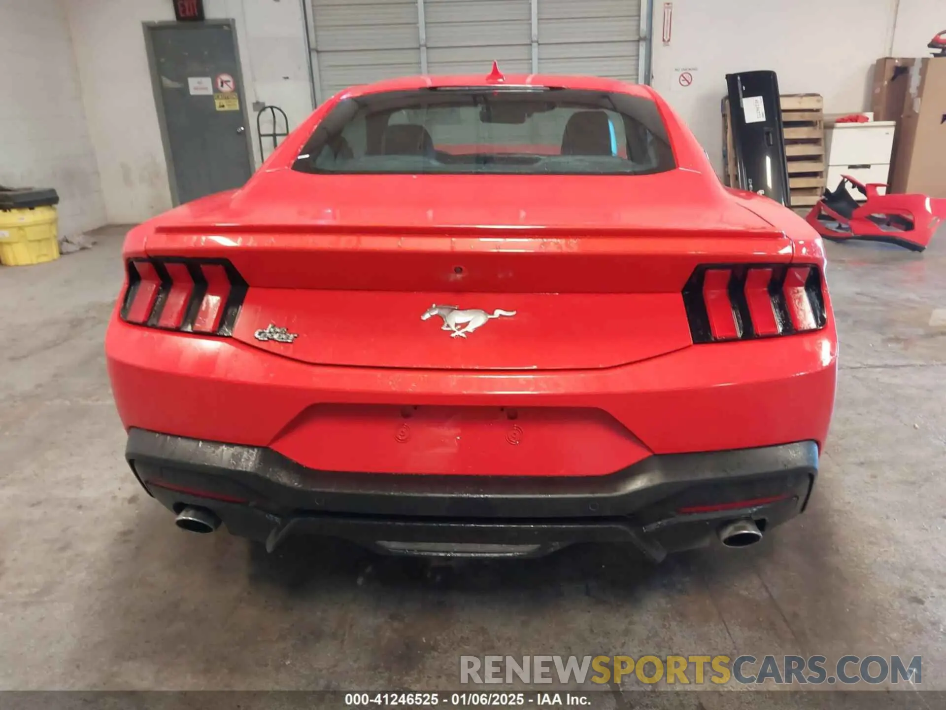17 Photograph of a damaged car 1FA6P8TH0R5113118 FORD MUSTANG 2024