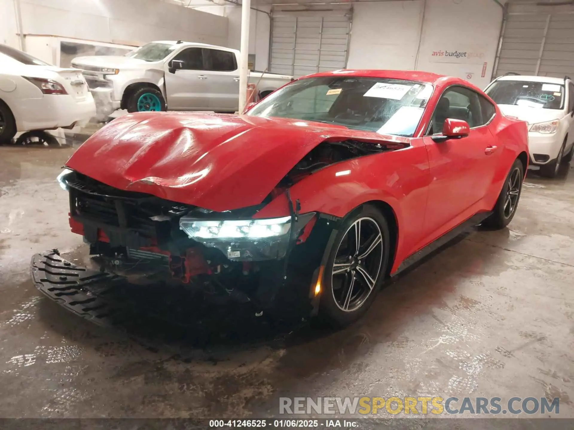 2 Photograph of a damaged car 1FA6P8TH0R5113118 FORD MUSTANG 2024