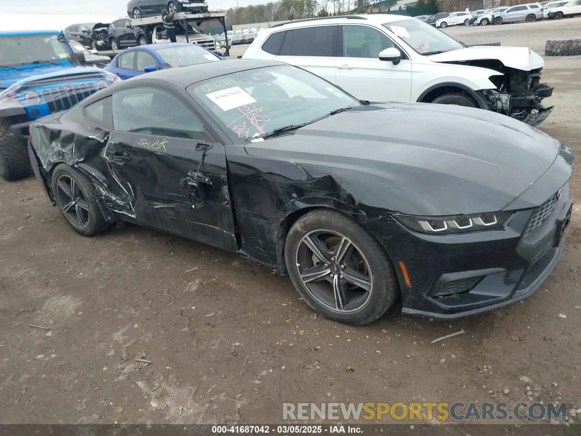 6 Photograph of a damaged car 1FA6P8TH0R5134826 FORD MUSTANG 2024