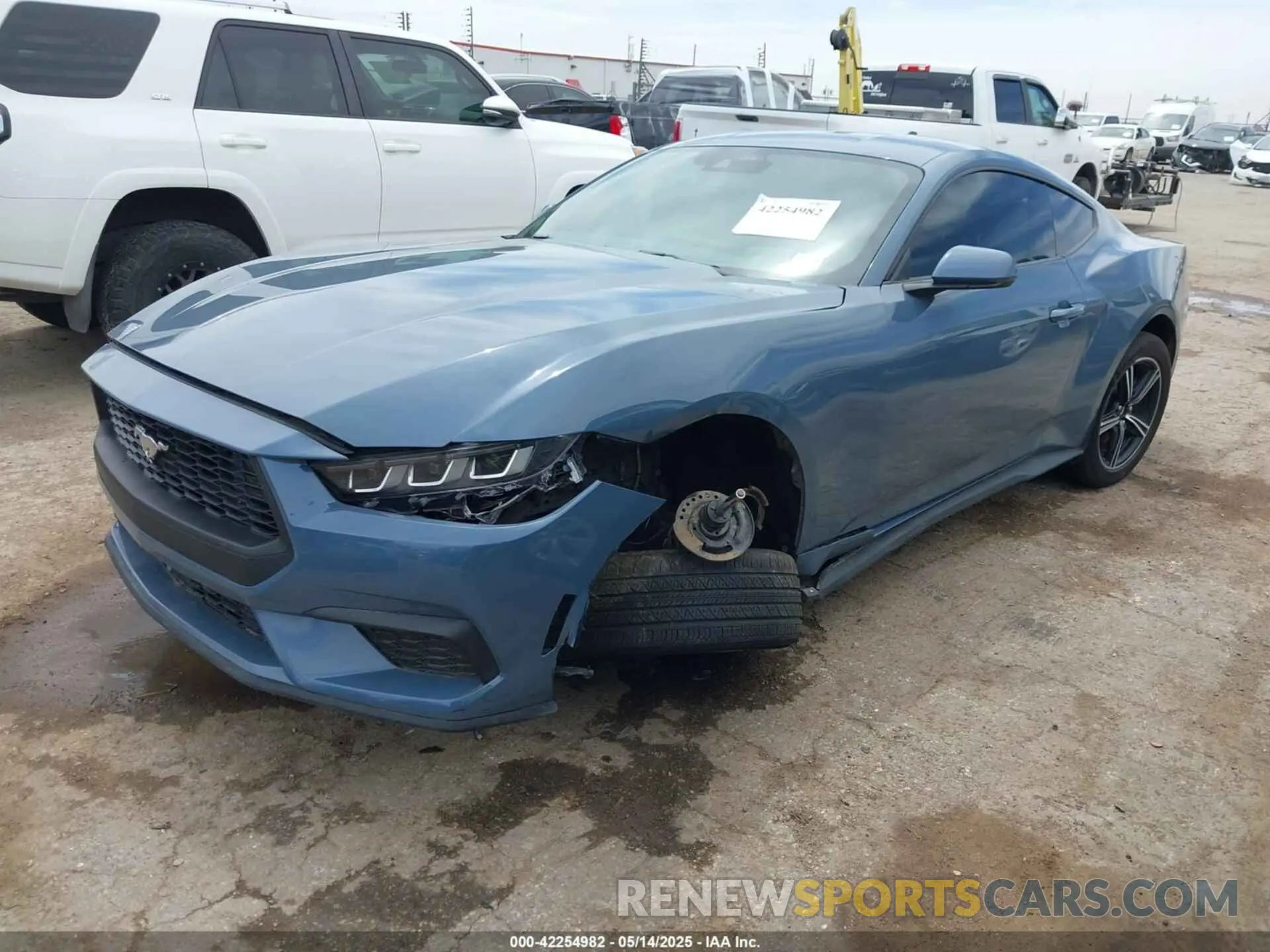 2 Photograph of a damaged car 1FA6P8TH0R5146037 FORD MUSTANG 2024