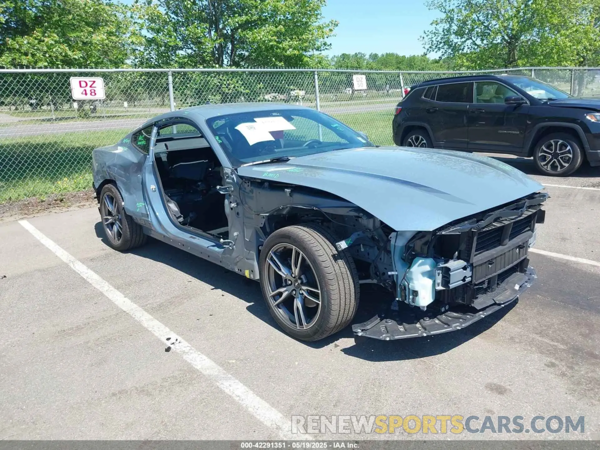 1 Photograph of a damaged car 1FA6P8TH0R5149827 FORD MUSTANG 2024