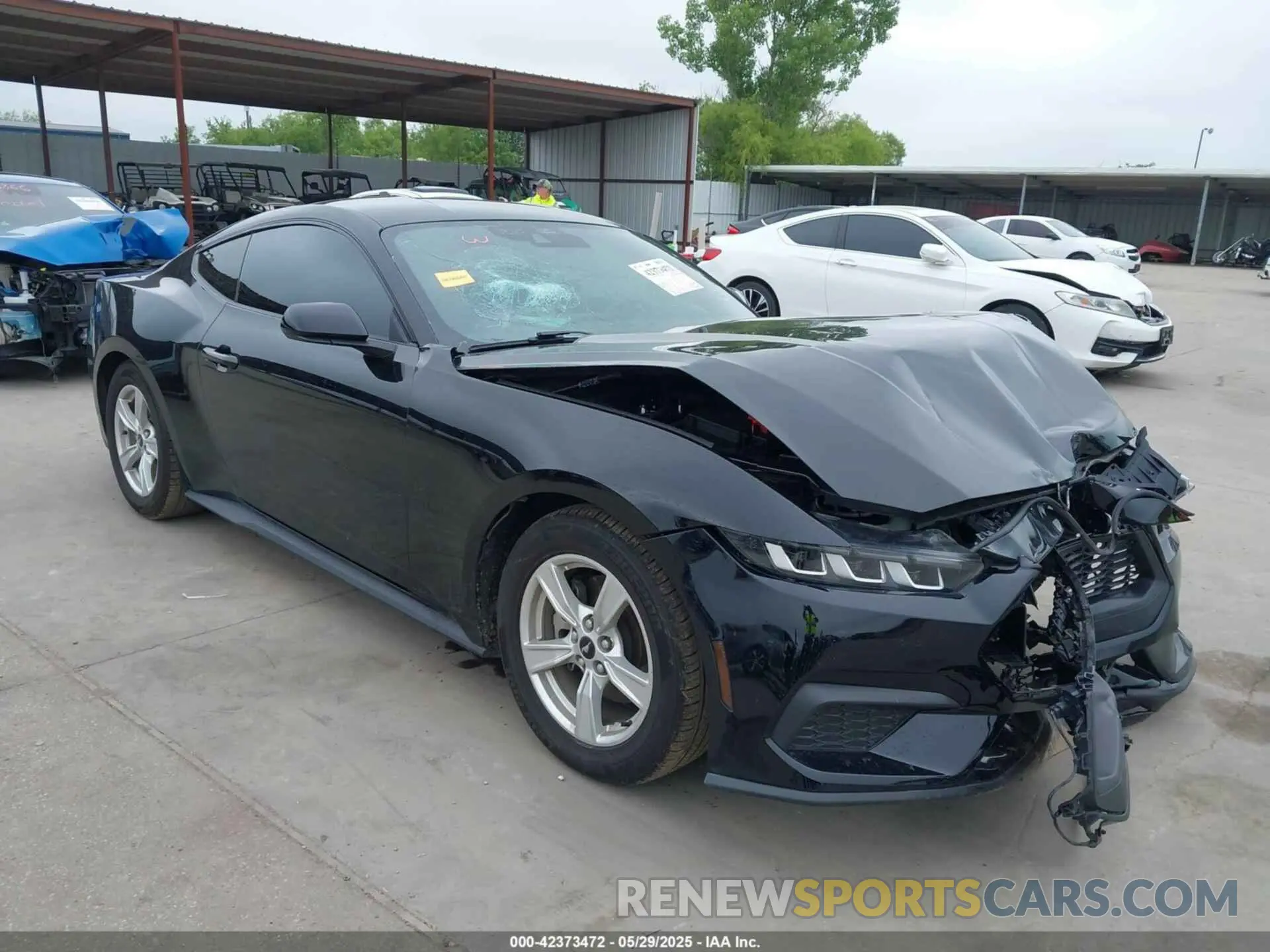 1 Photograph of a damaged car 1FA6P8TH1R5105612 FORD MUSTANG 2024