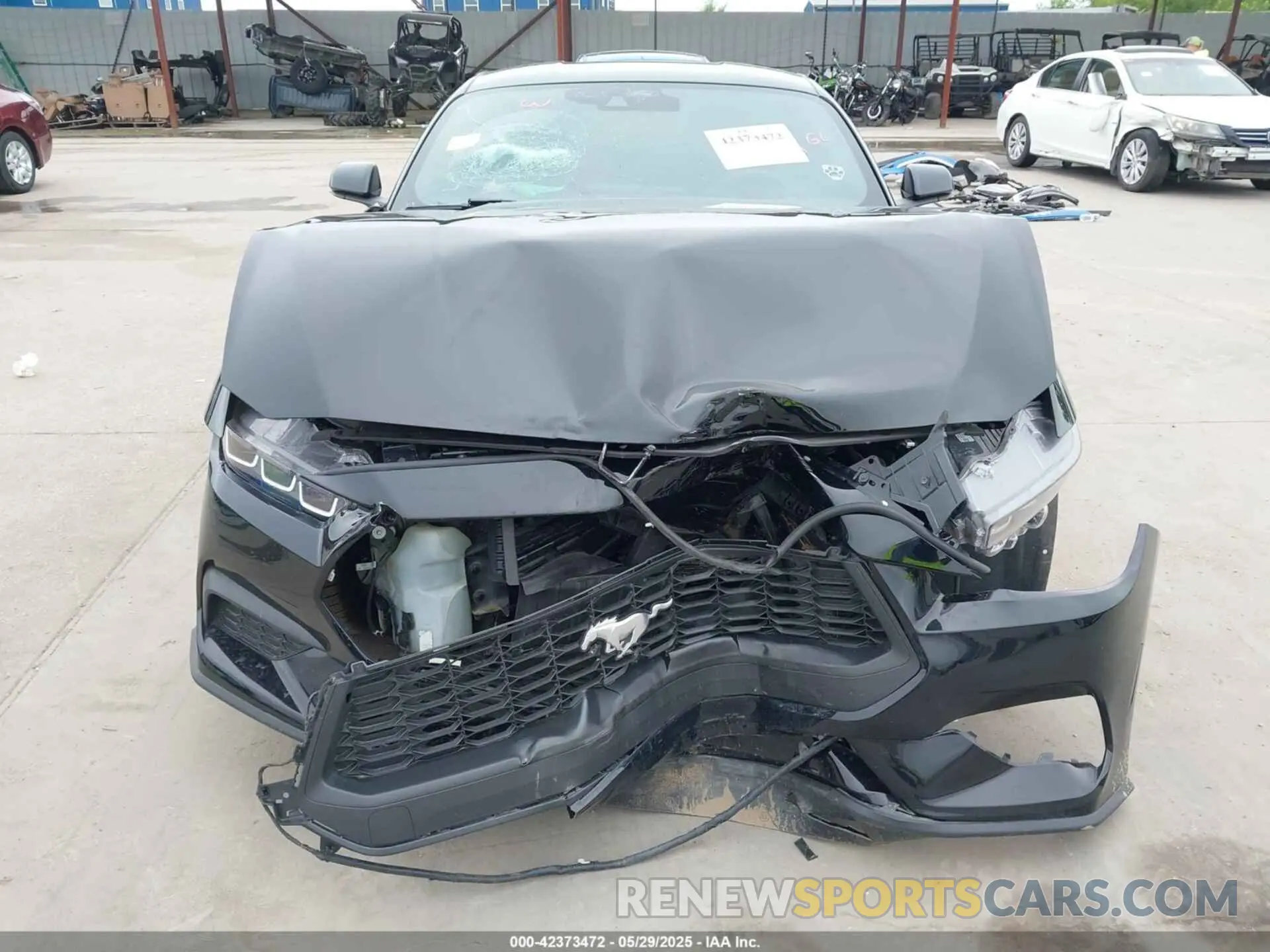12 Photograph of a damaged car 1FA6P8TH1R5105612 FORD MUSTANG 2024