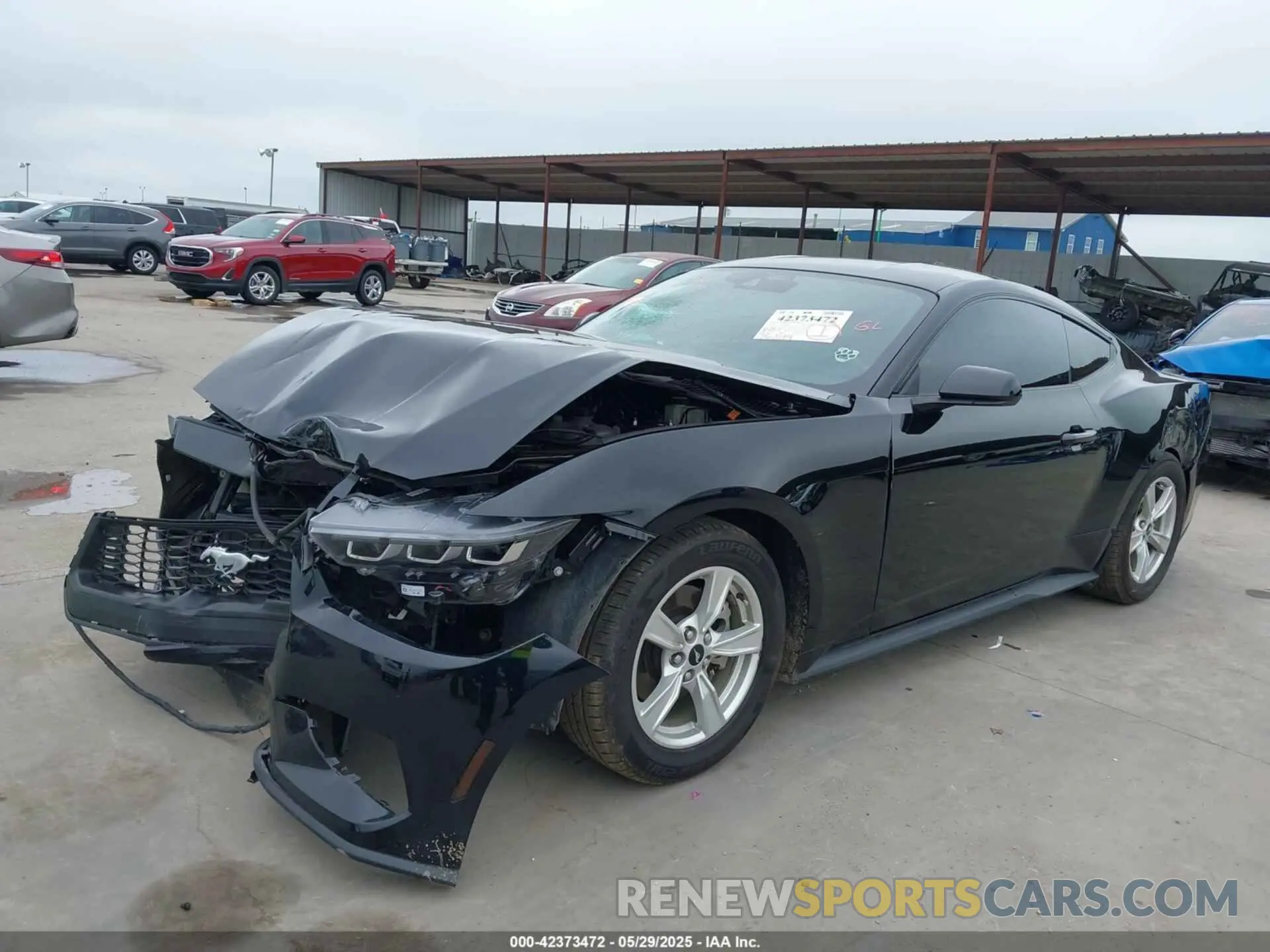 2 Photograph of a damaged car 1FA6P8TH1R5105612 FORD MUSTANG 2024