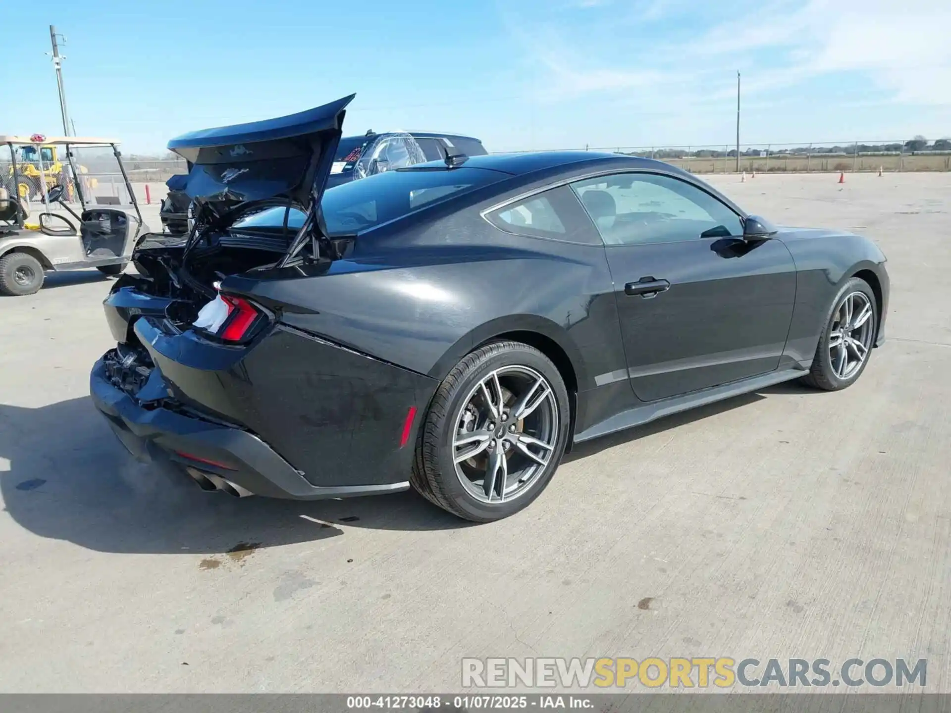 4 Photograph of a damaged car 1FA6P8TH1R5109644 FORD MUSTANG 2024