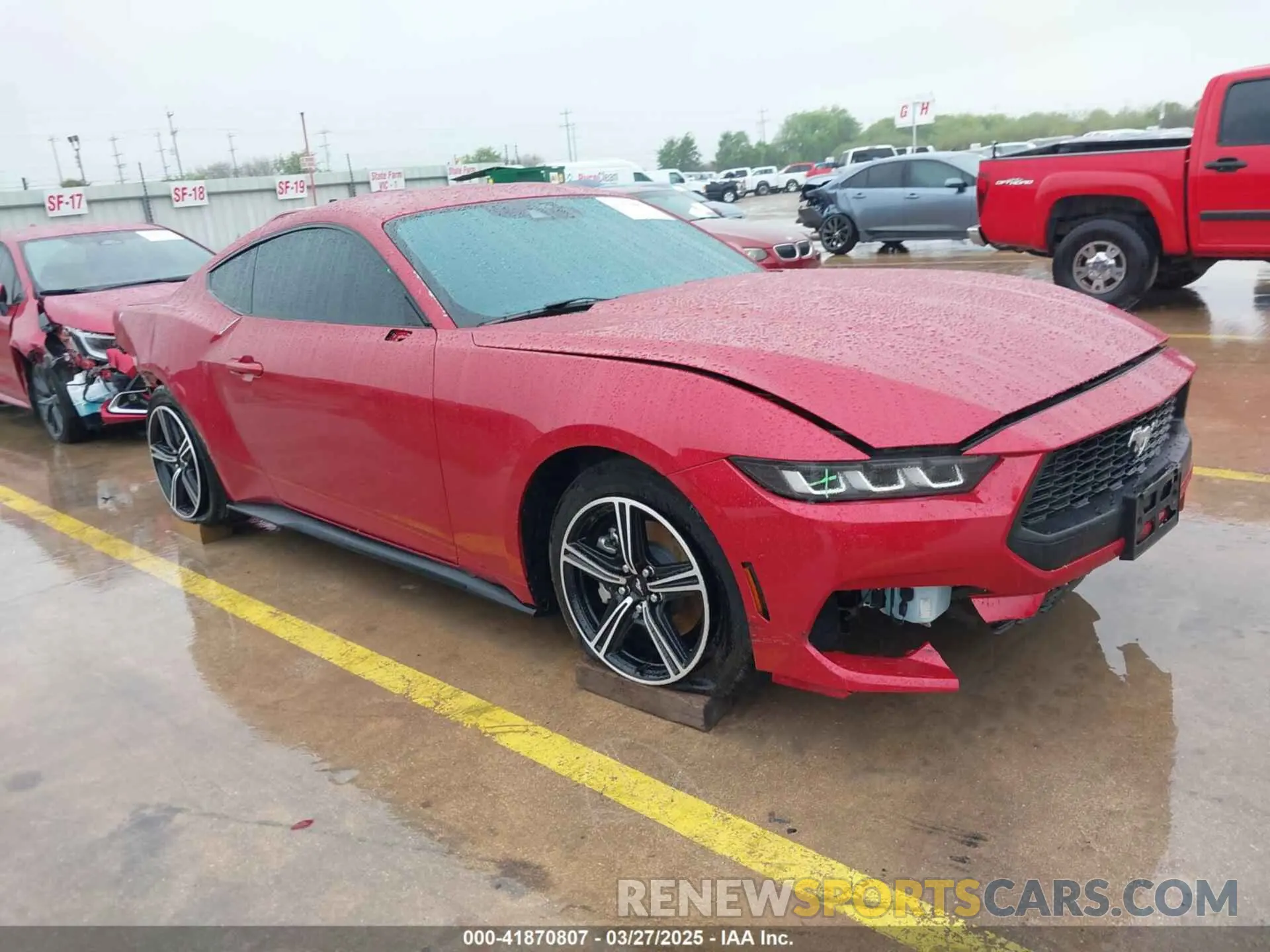 1 Photograph of a damaged car 1FA6P8TH1R5118456 FORD MUSTANG 2024