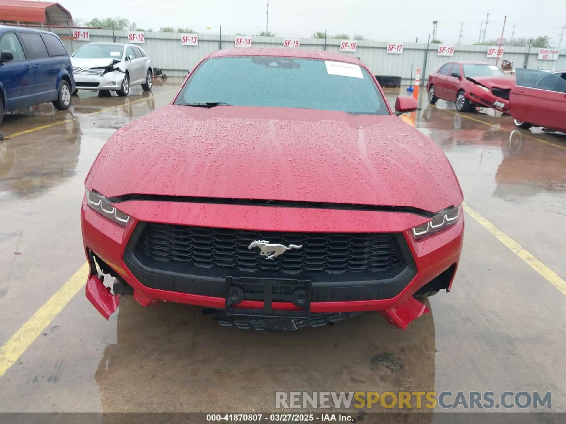 13 Photograph of a damaged car 1FA6P8TH1R5118456 FORD MUSTANG 2024