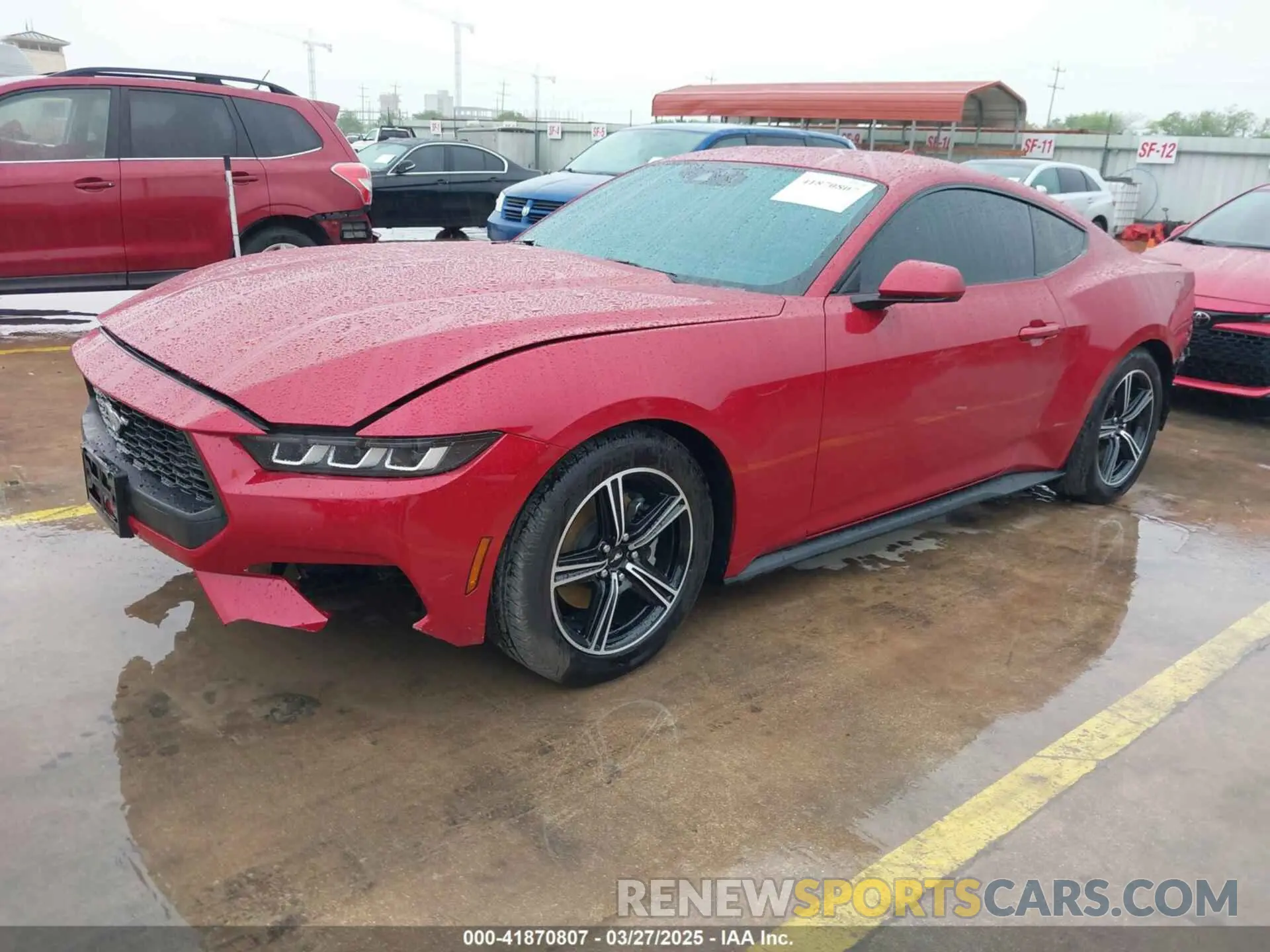 2 Photograph of a damaged car 1FA6P8TH1R5118456 FORD MUSTANG 2024