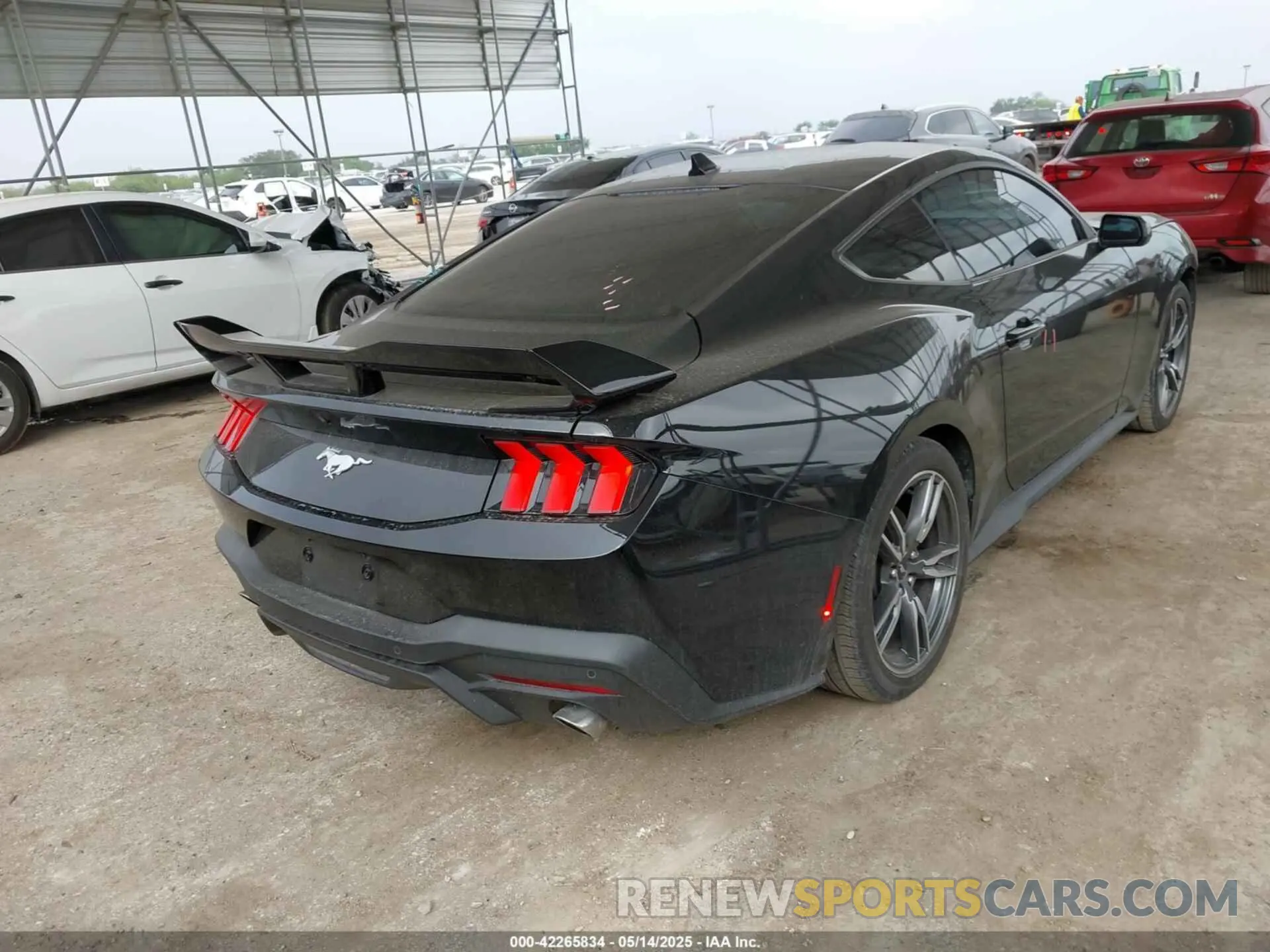4 Photograph of a damaged car 1FA6P8TH2R5109961 FORD MUSTANG 2024