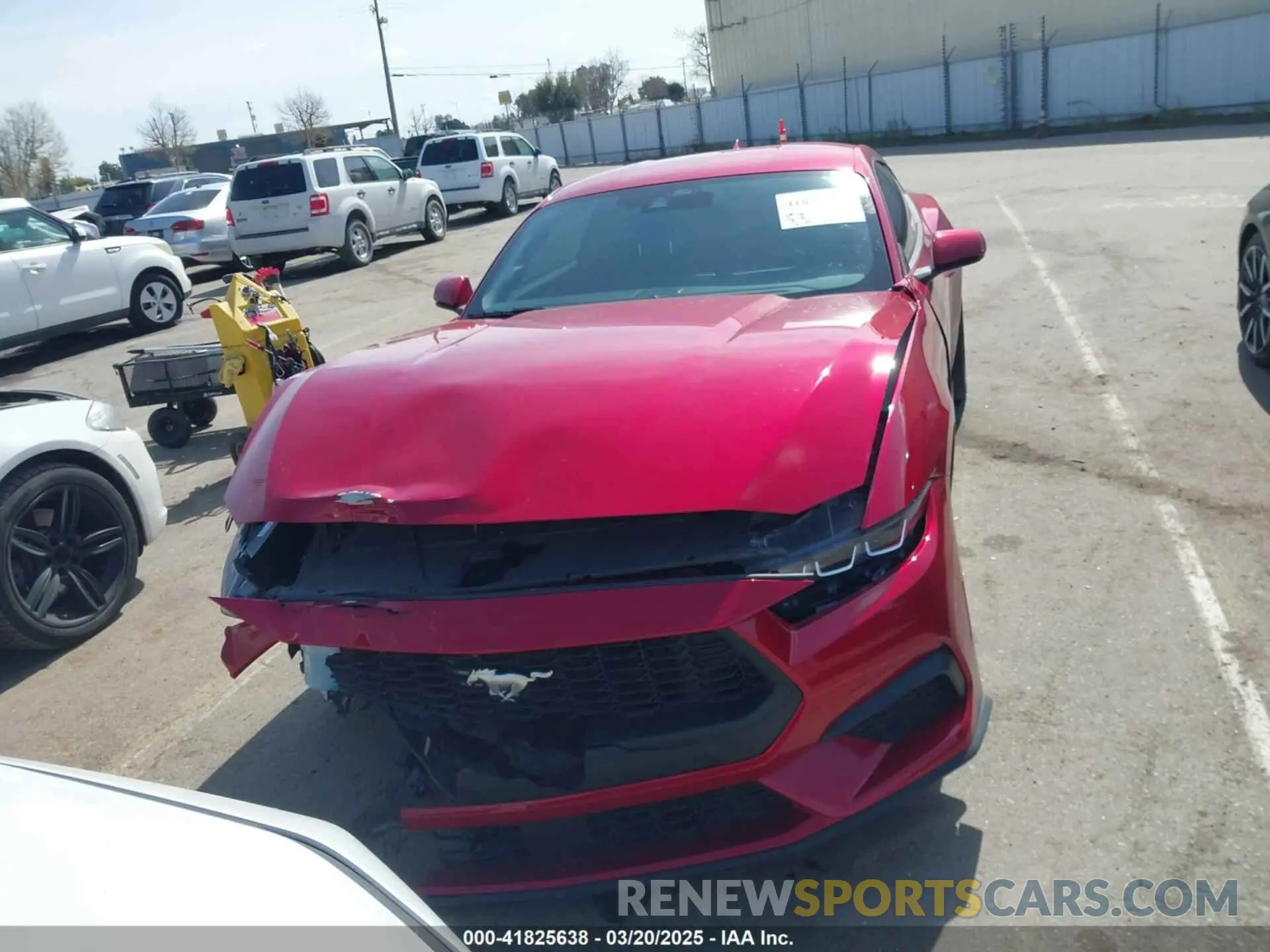 13 Photograph of a damaged car 1FA6P8TH2R5137890 FORD MUSTANG 2024
