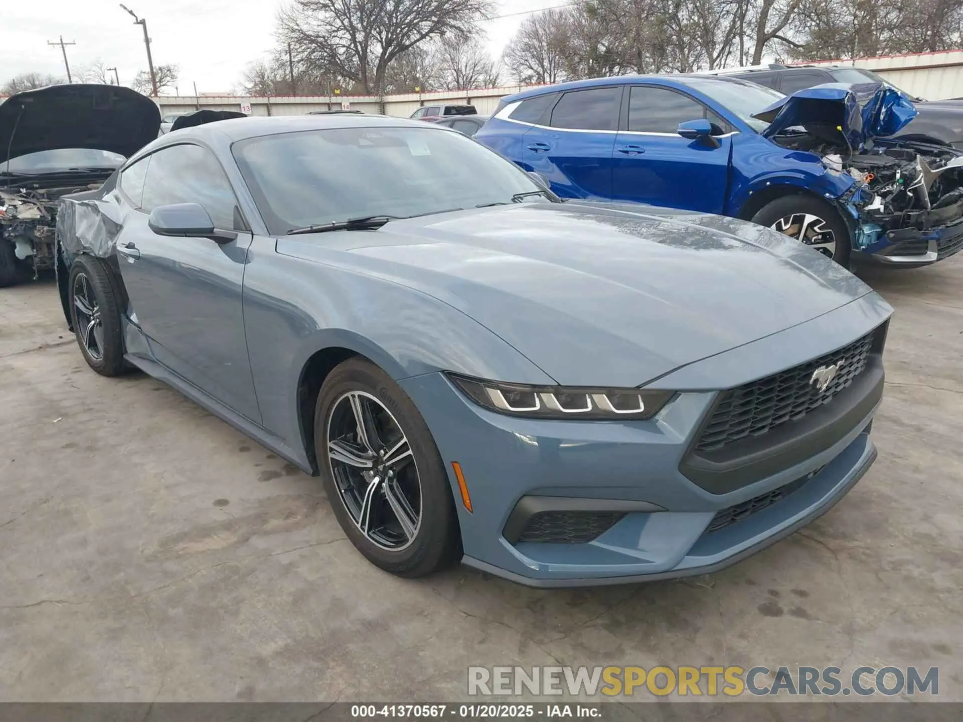 1 Photograph of a damaged car 1FA6P8TH2R5146587 FORD MUSTANG 2024