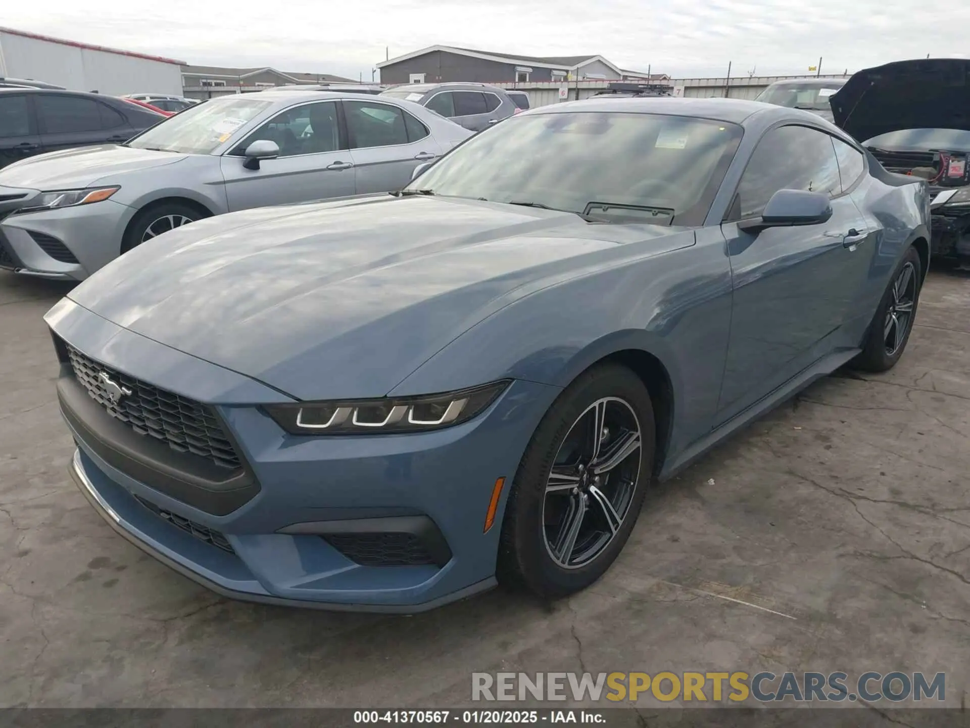 2 Photograph of a damaged car 1FA6P8TH2R5146587 FORD MUSTANG 2024