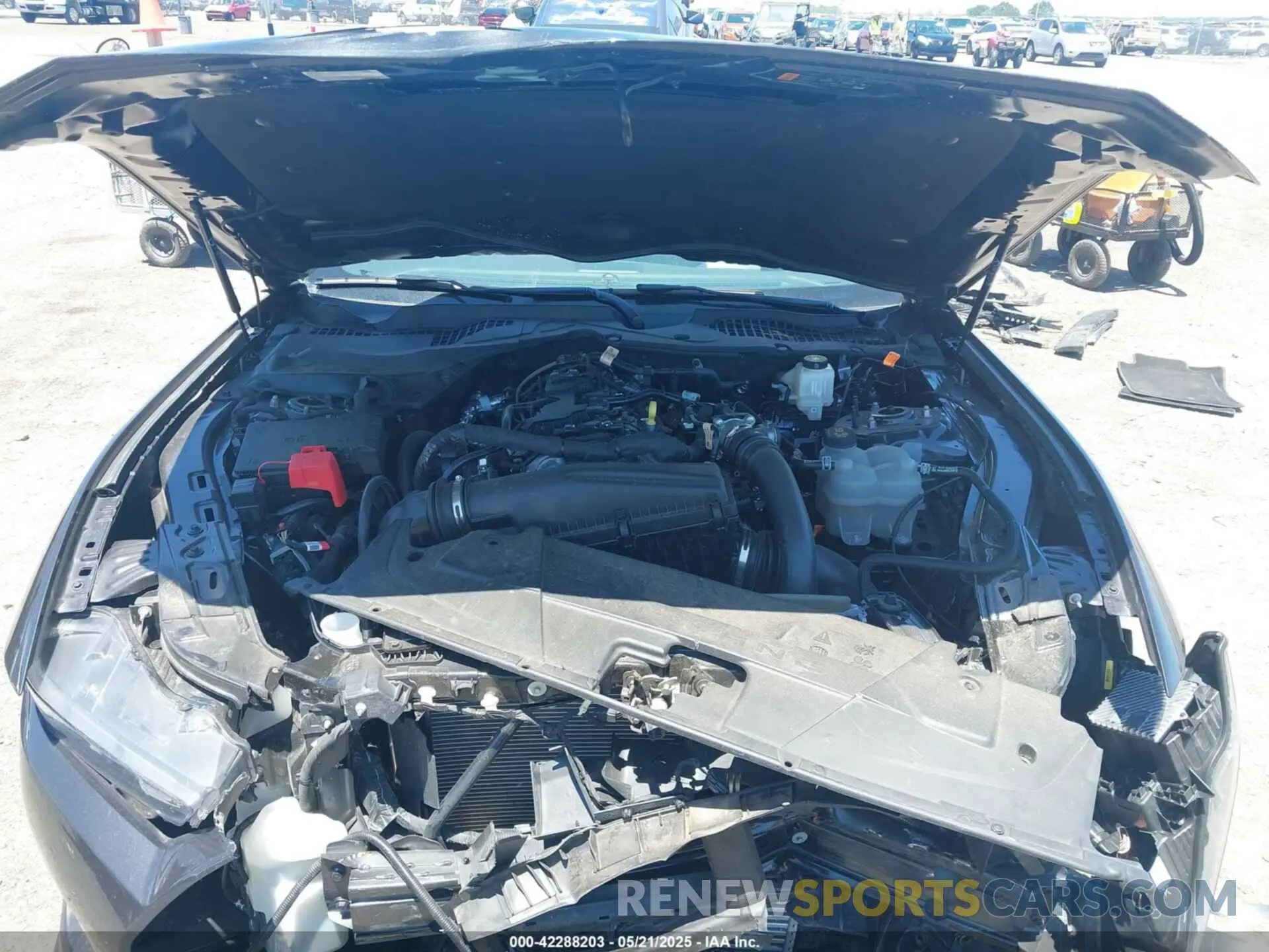 10 Photograph of a damaged car 1FA6P8TH3R5114246 FORD MUSTANG 2024
