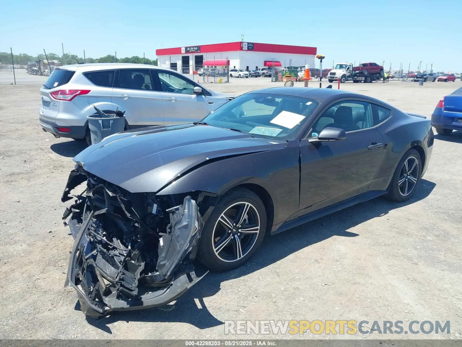 2 Photograph of a damaged car 1FA6P8TH3R5114246 FORD MUSTANG 2024