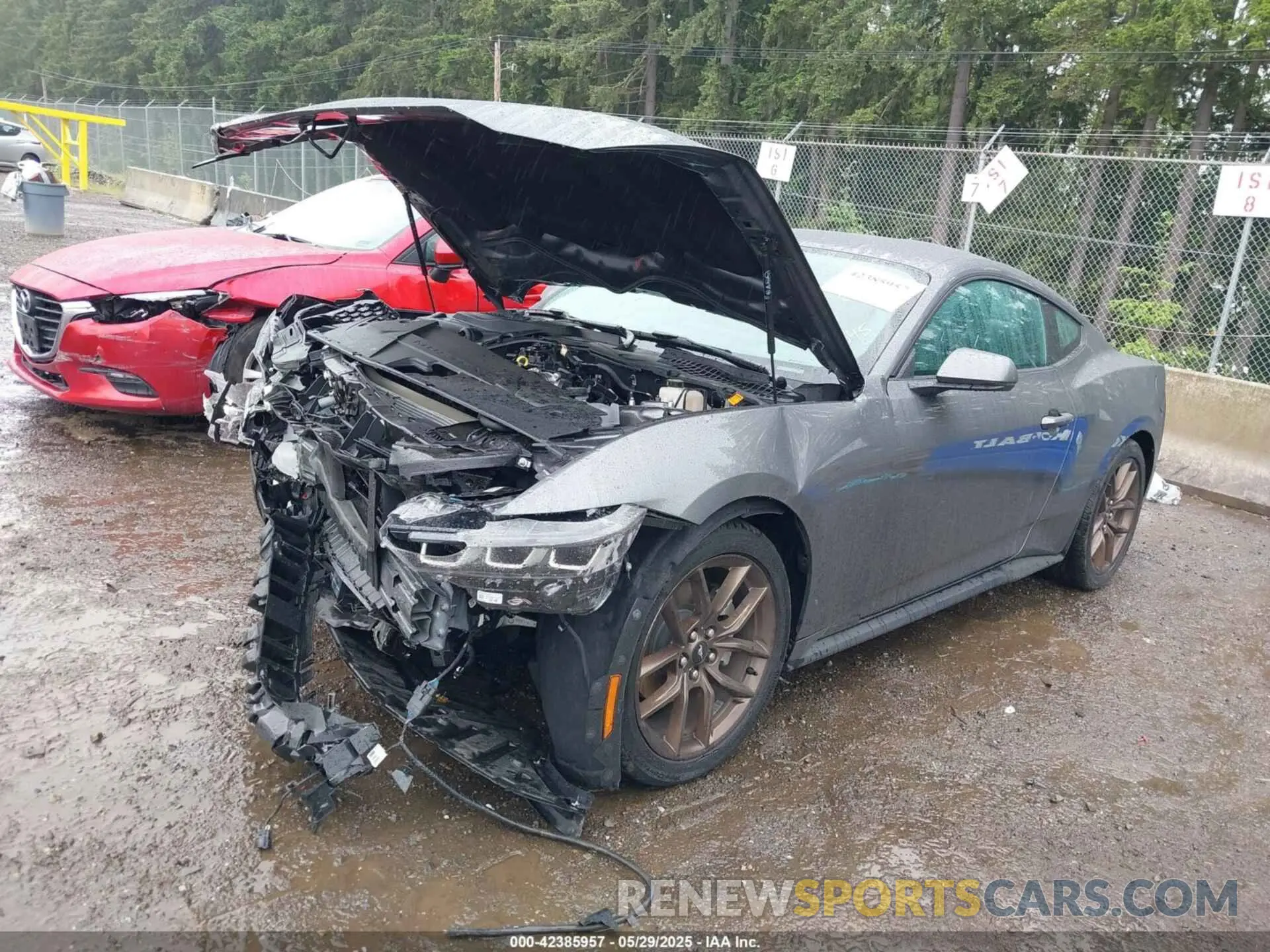 2 Photograph of a damaged car 1FA6P8TH3R5138045 FORD MUSTANG 2024