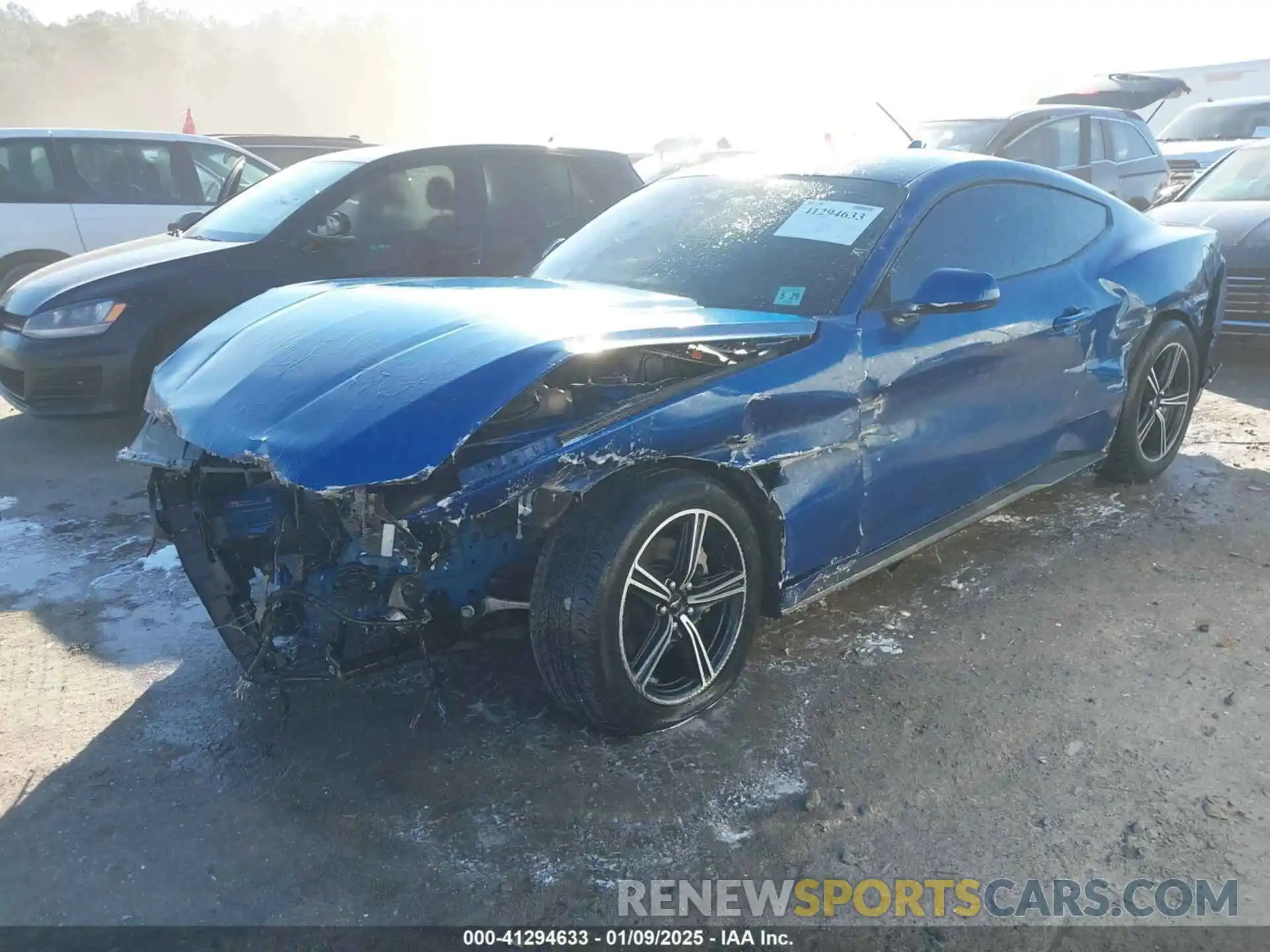 2 Photograph of a damaged car 1FA6P8TH5R5122123 FORD MUSTANG 2024