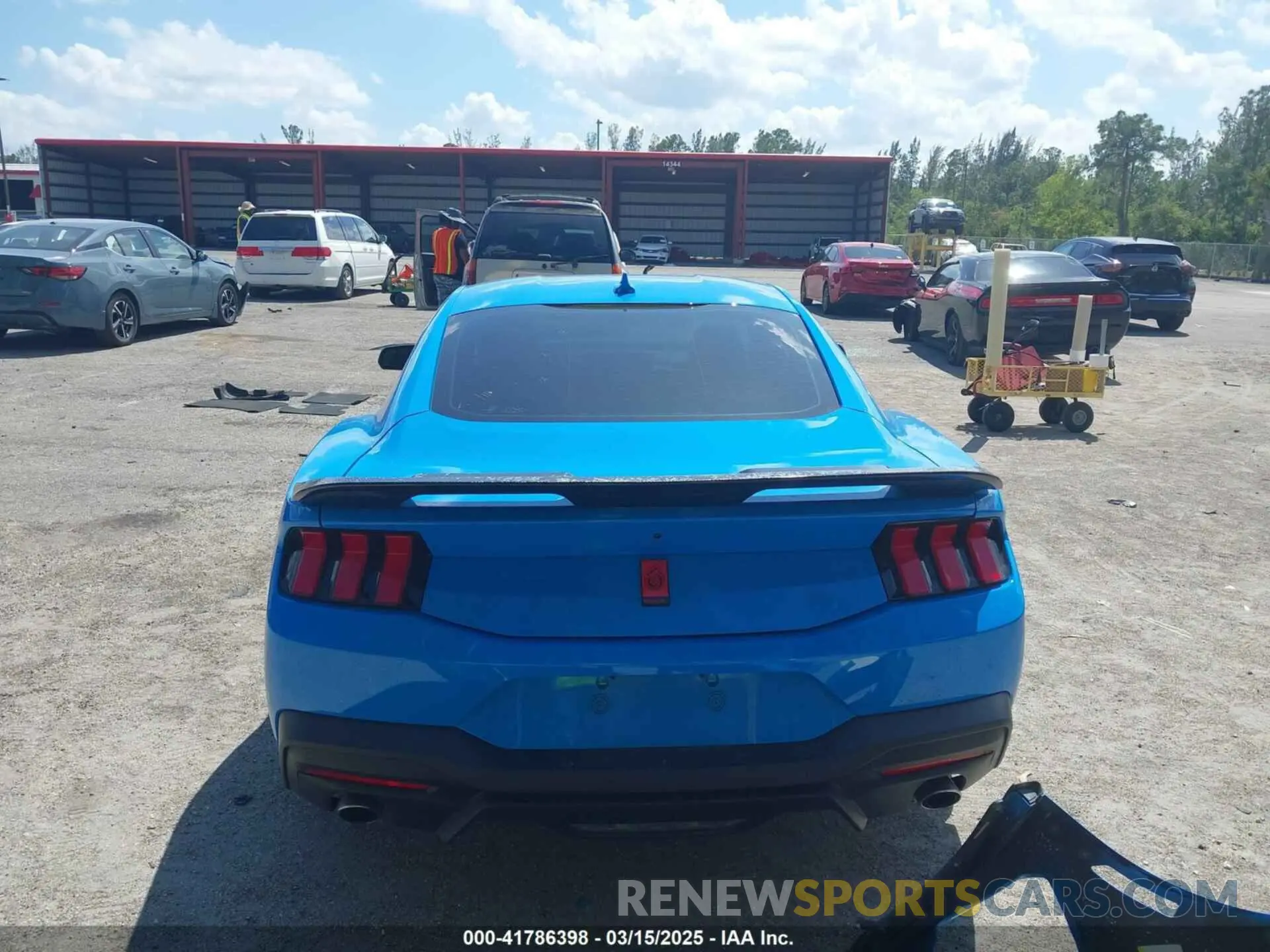 16 Photograph of a damaged car 1FA6P8TH6R5118078 FORD MUSTANG 2024