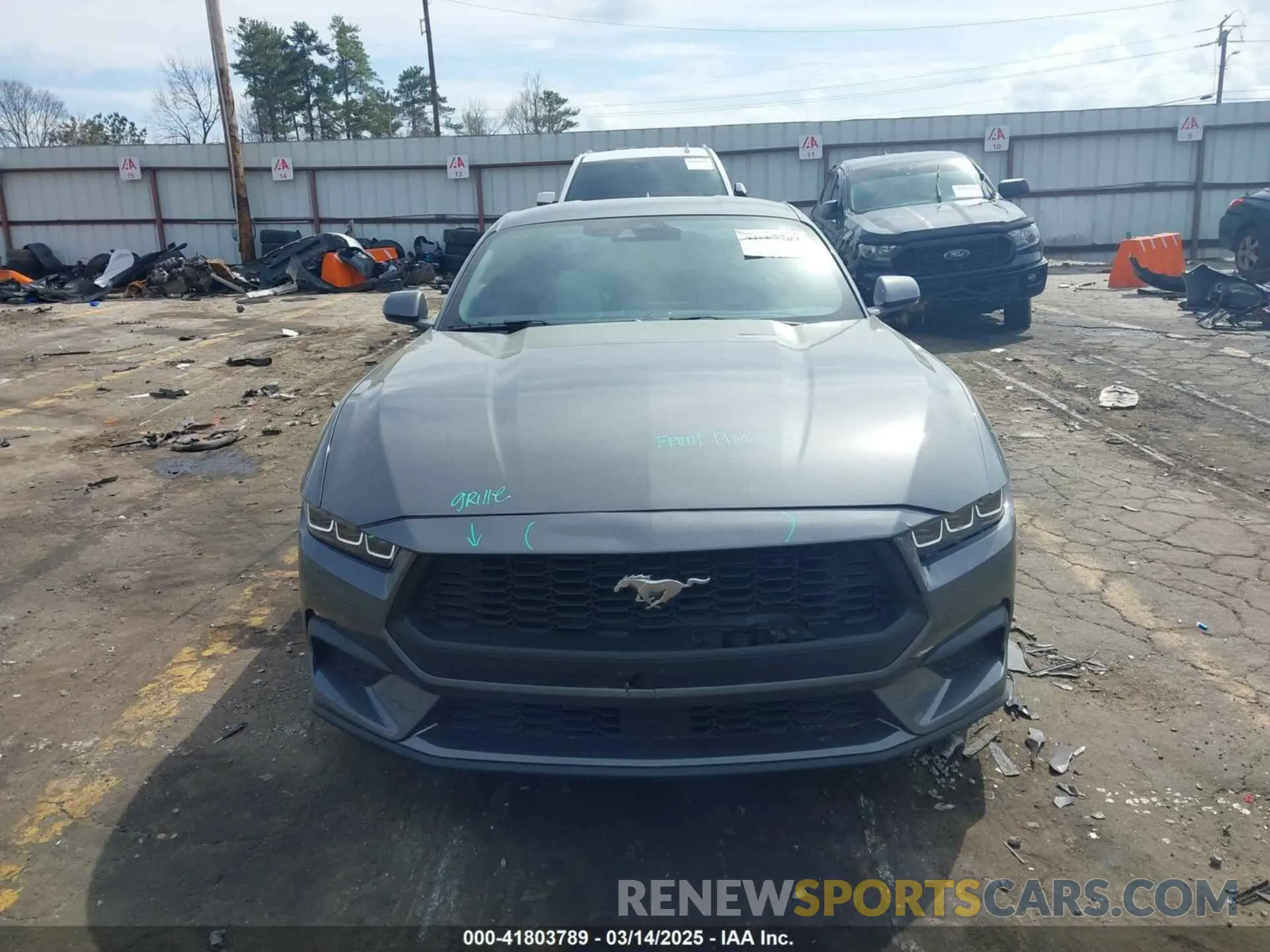 13 Photograph of a damaged car 1FA6P8TH6R5133406 FORD MUSTANG 2024