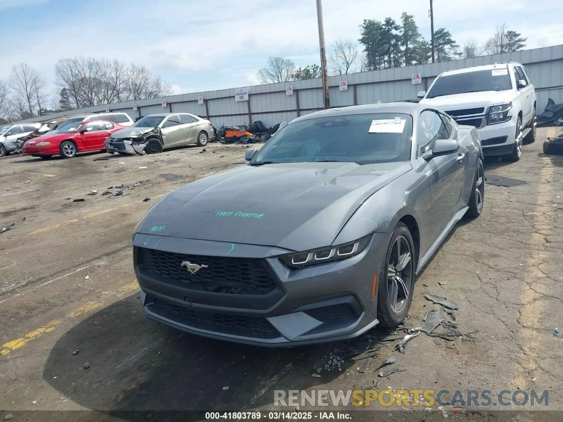 2 Photograph of a damaged car 1FA6P8TH6R5133406 FORD MUSTANG 2024