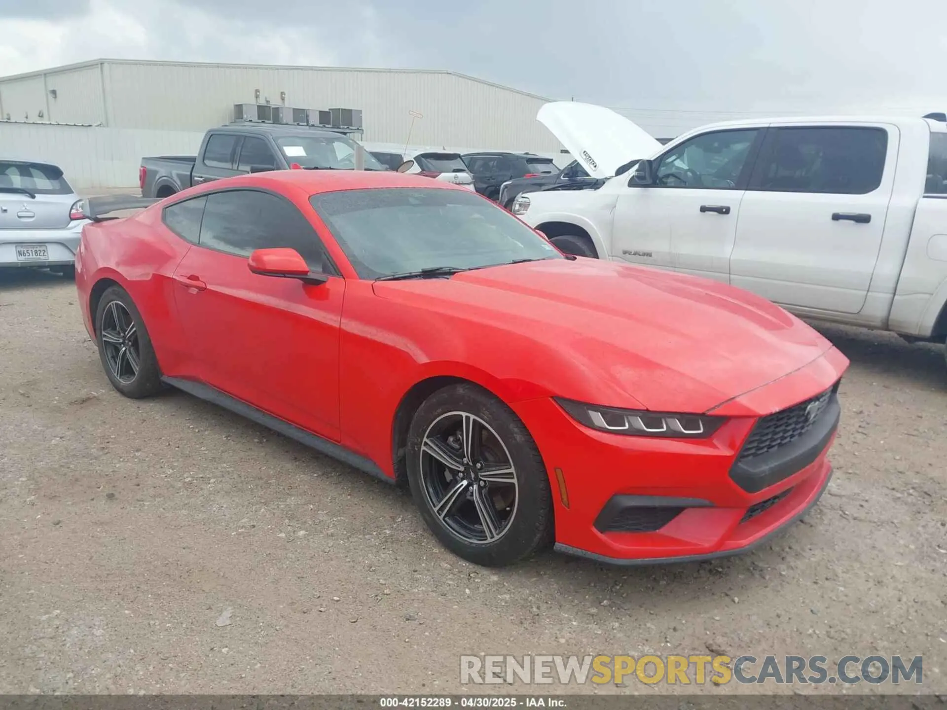 1 Photograph of a damaged car 1FA6P8TH7R5106652 FORD MUSTANG 2024
