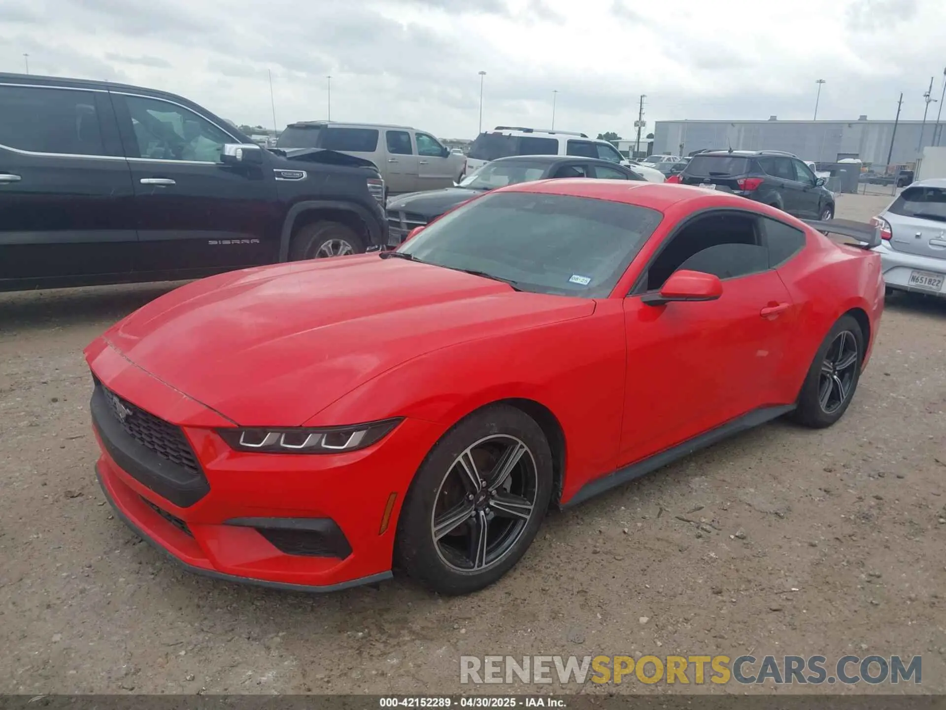 2 Photograph of a damaged car 1FA6P8TH7R5106652 FORD MUSTANG 2024