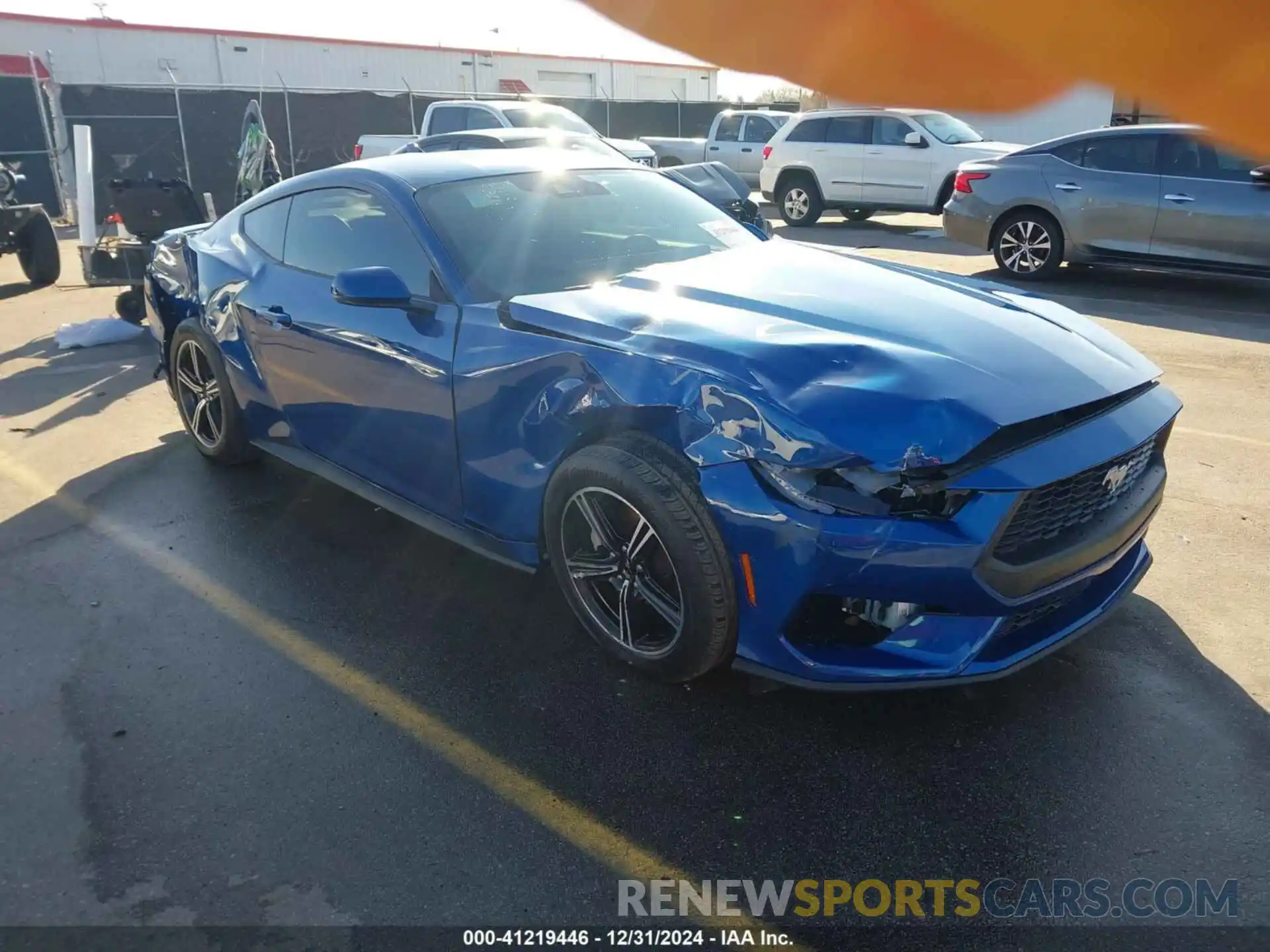 1 Photograph of a damaged car 1FA6P8TH7R5137626 FORD MUSTANG 2024