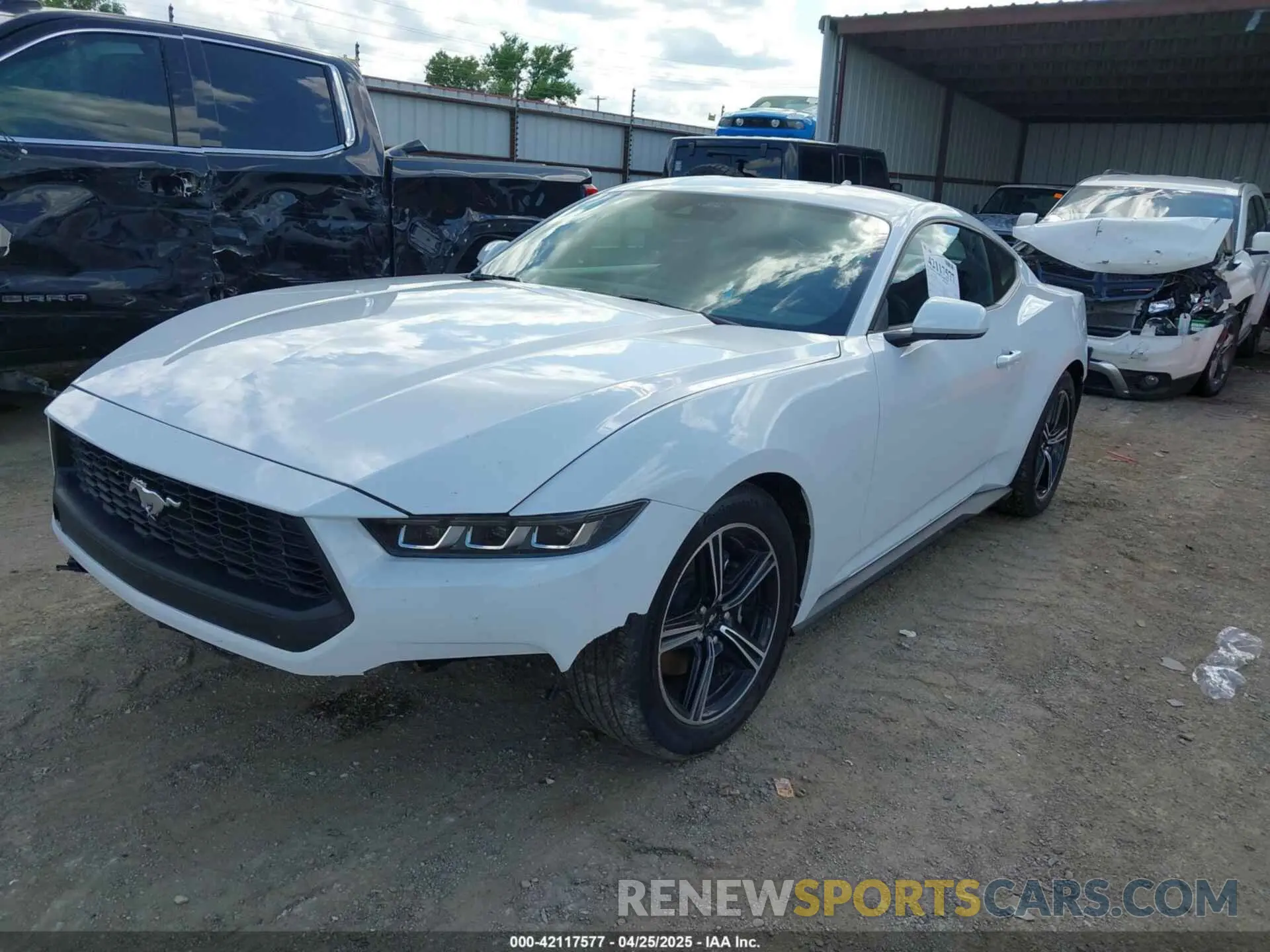 2 Photograph of a damaged car 1FA6P8TH7R5149694 FORD MUSTANG 2024