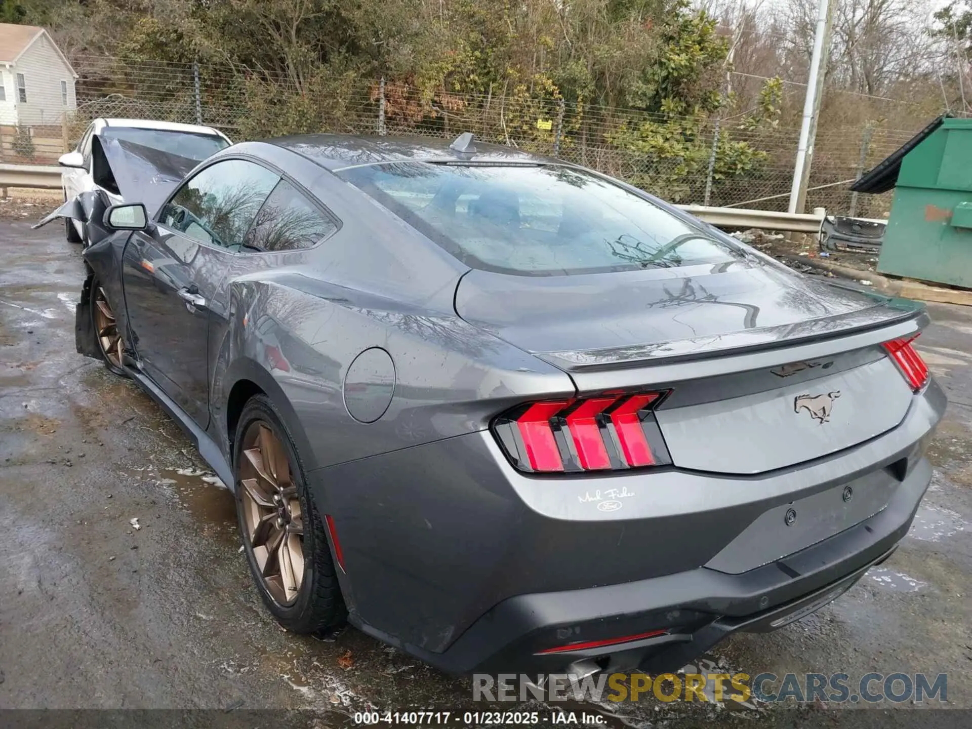 3 Photograph of a damaged car 1FA6P8TH8R5109611 FORD MUSTANG 2024
