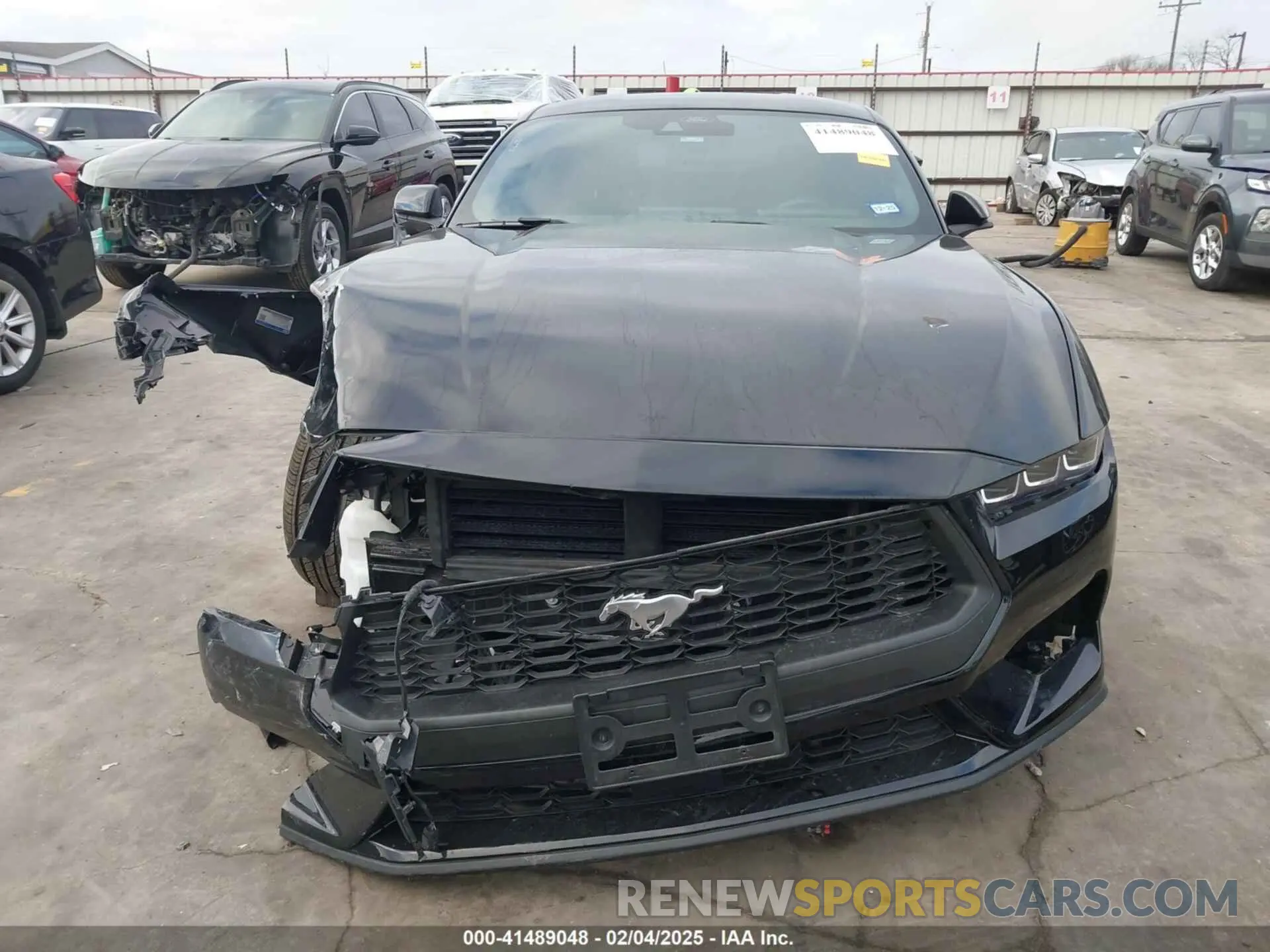 6 Photograph of a damaged car 1FA6P8TH8R5118535 FORD MUSTANG 2024