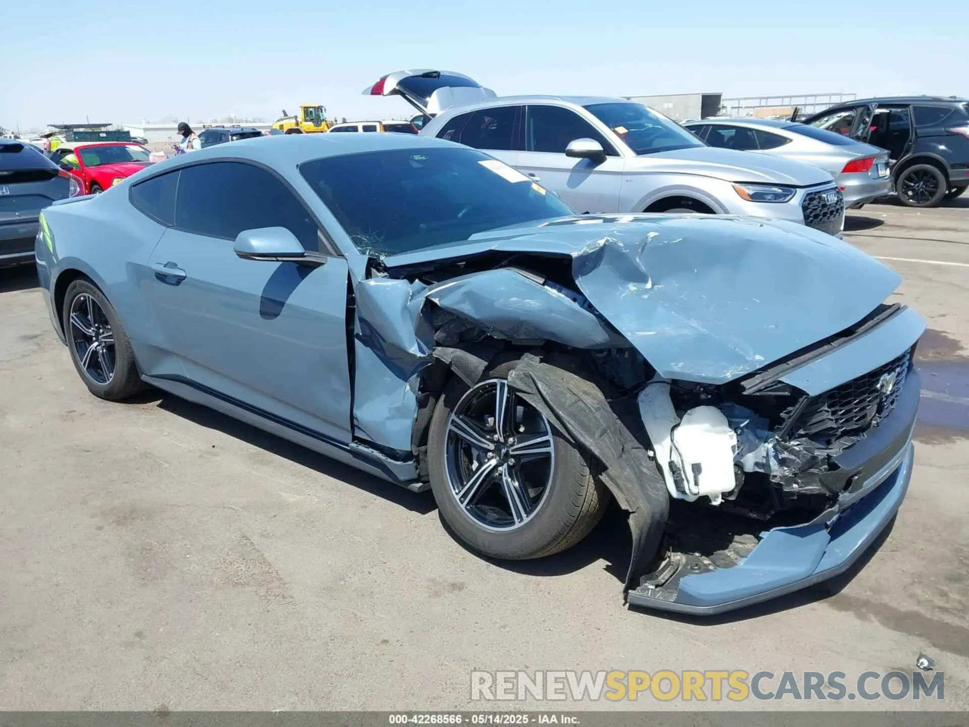 1 Photograph of a damaged car 1FA6P8THXR5140195 FORD MUSTANG 2024