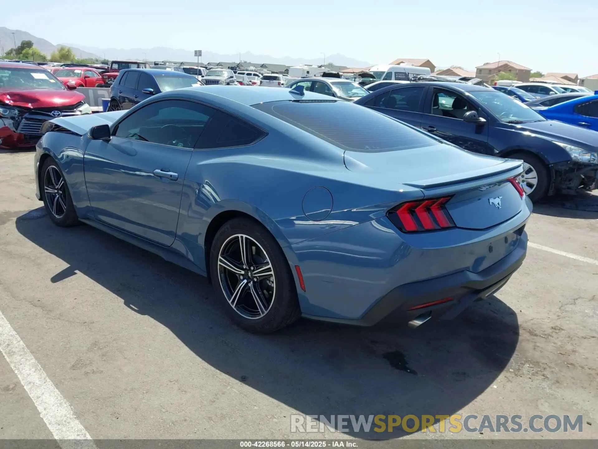 3 Photograph of a damaged car 1FA6P8THXR5140195 FORD MUSTANG 2024