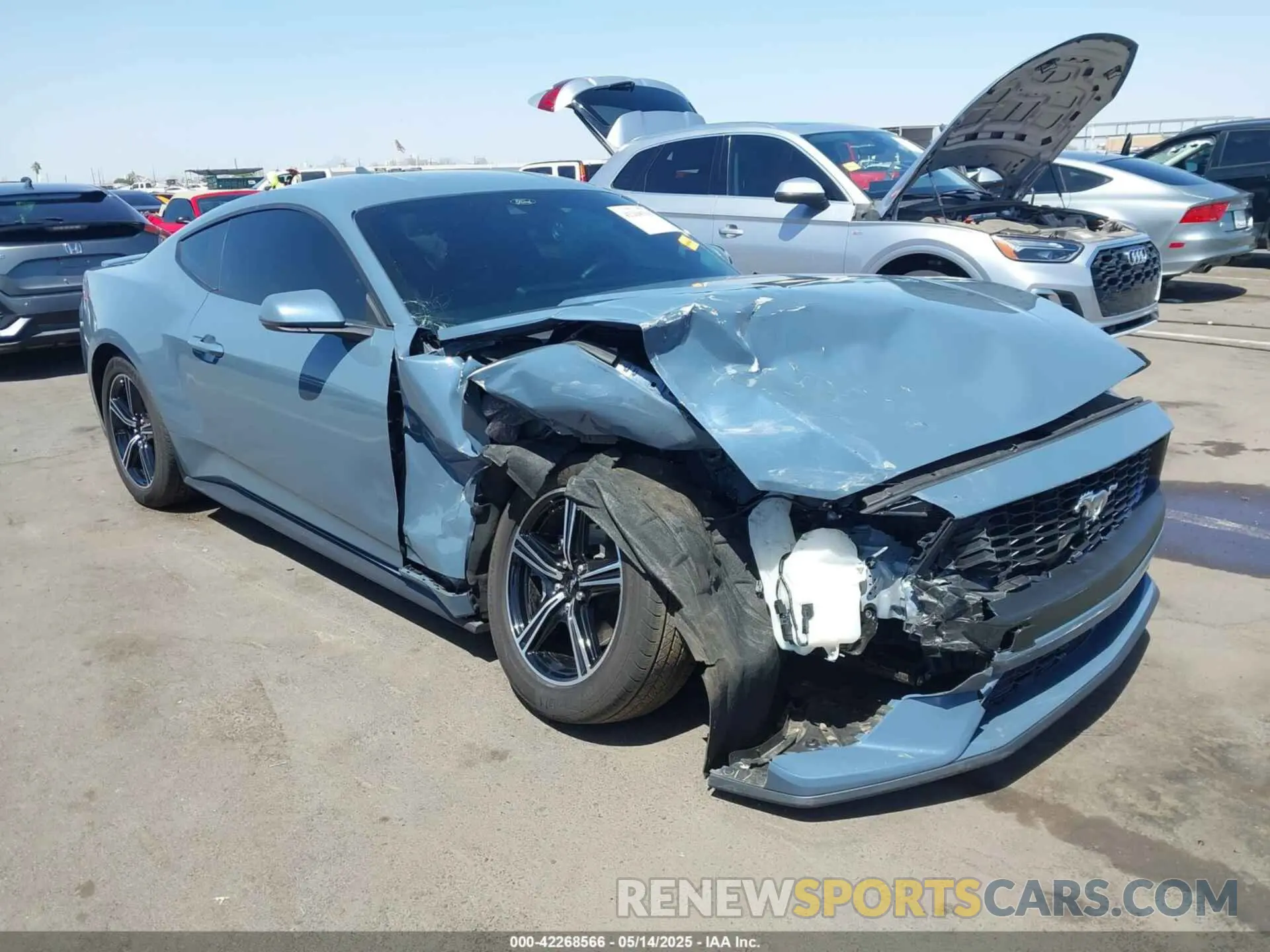 6 Photograph of a damaged car 1FA6P8THXR5140195 FORD MUSTANG 2024