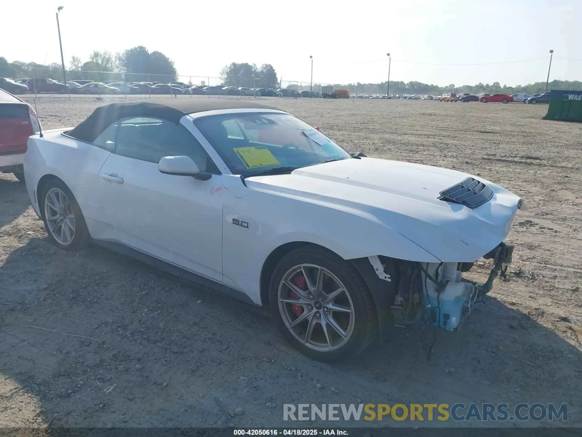 1 Photograph of a damaged car 1FAGP8FF1R5114180 FORD MUSTANG 2024