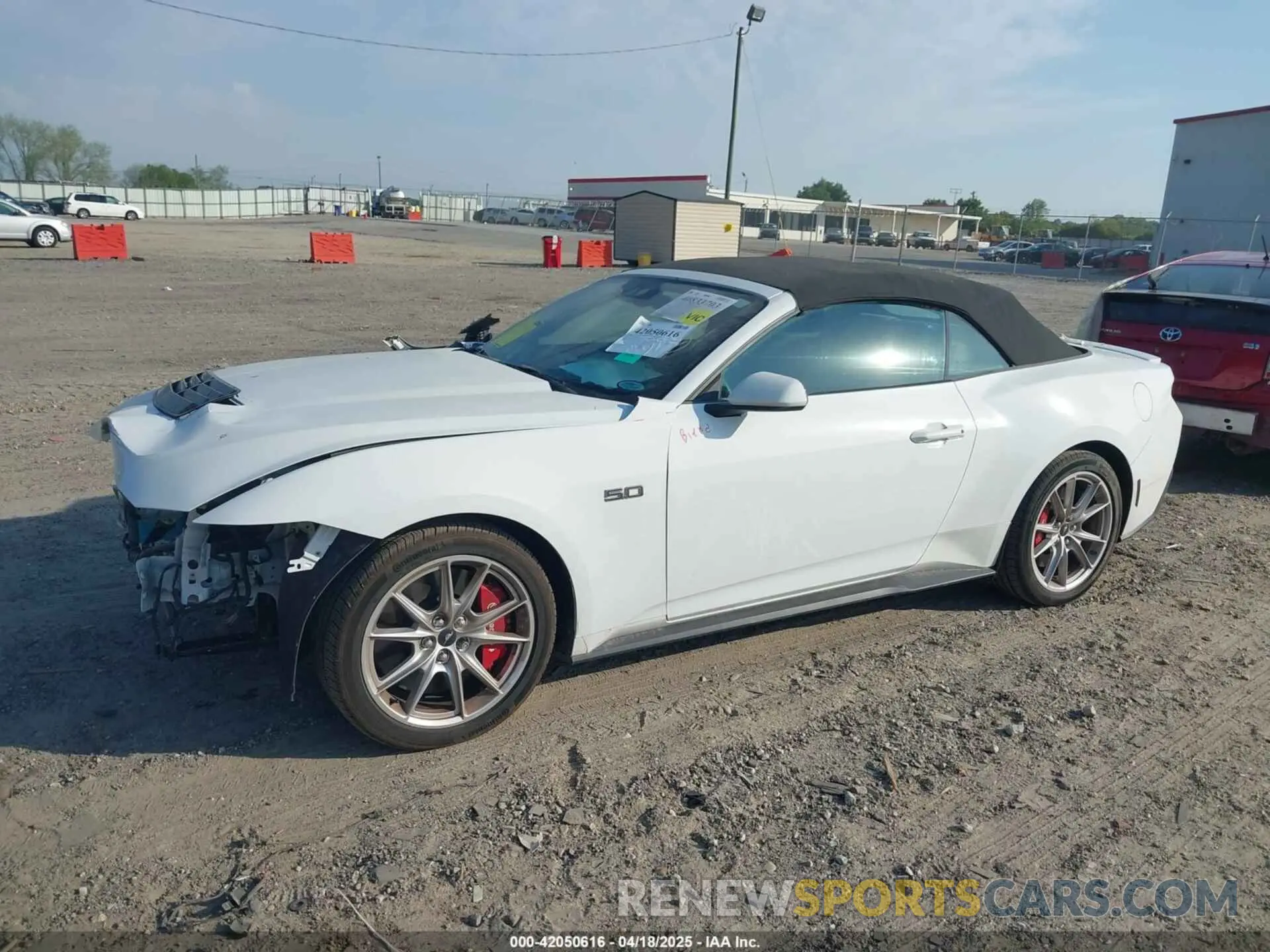 2 Photograph of a damaged car 1FAGP8FF1R5114180 FORD MUSTANG 2024