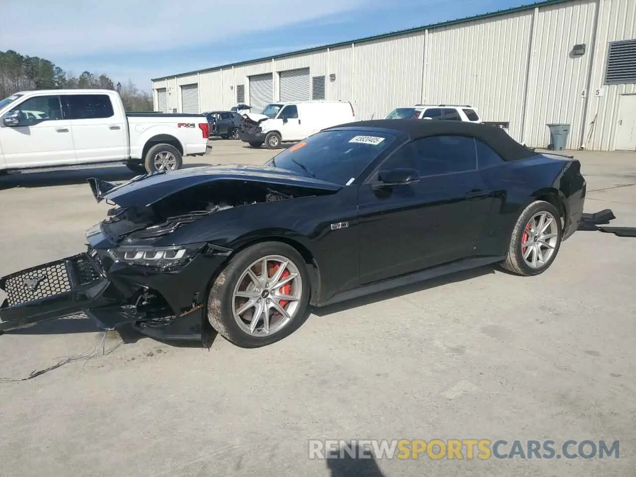 1 Photograph of a damaged car 1FAGP8FF8R5126634 FORD MUSTANG 2024