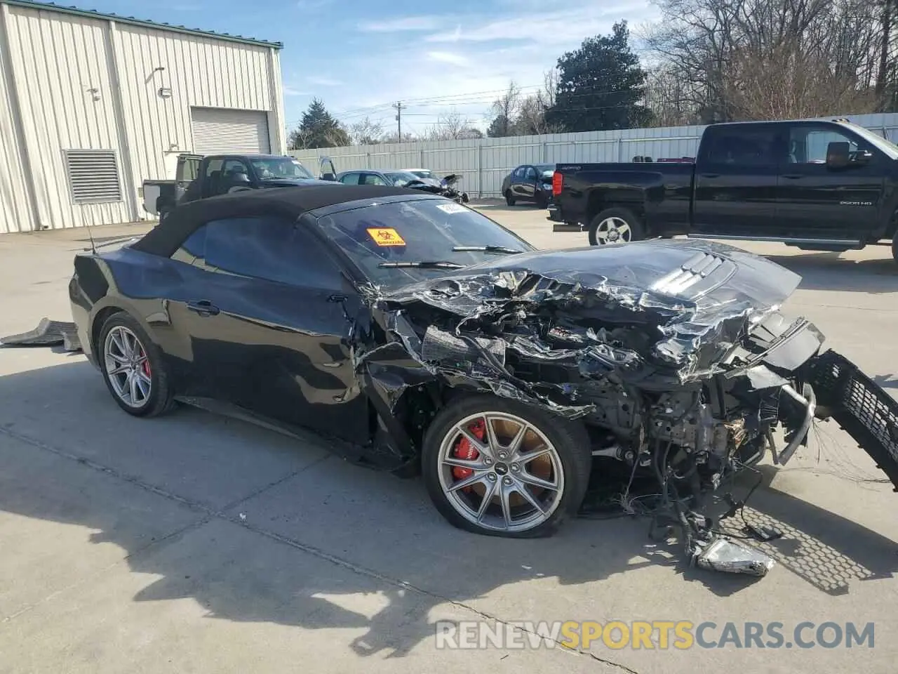 4 Photograph of a damaged car 1FAGP8FF8R5126634 FORD MUSTANG 2024
