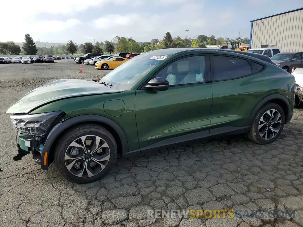 1 Photograph of a damaged car 3FMTK1R41RMA42380 FORD MUSTANG 2024