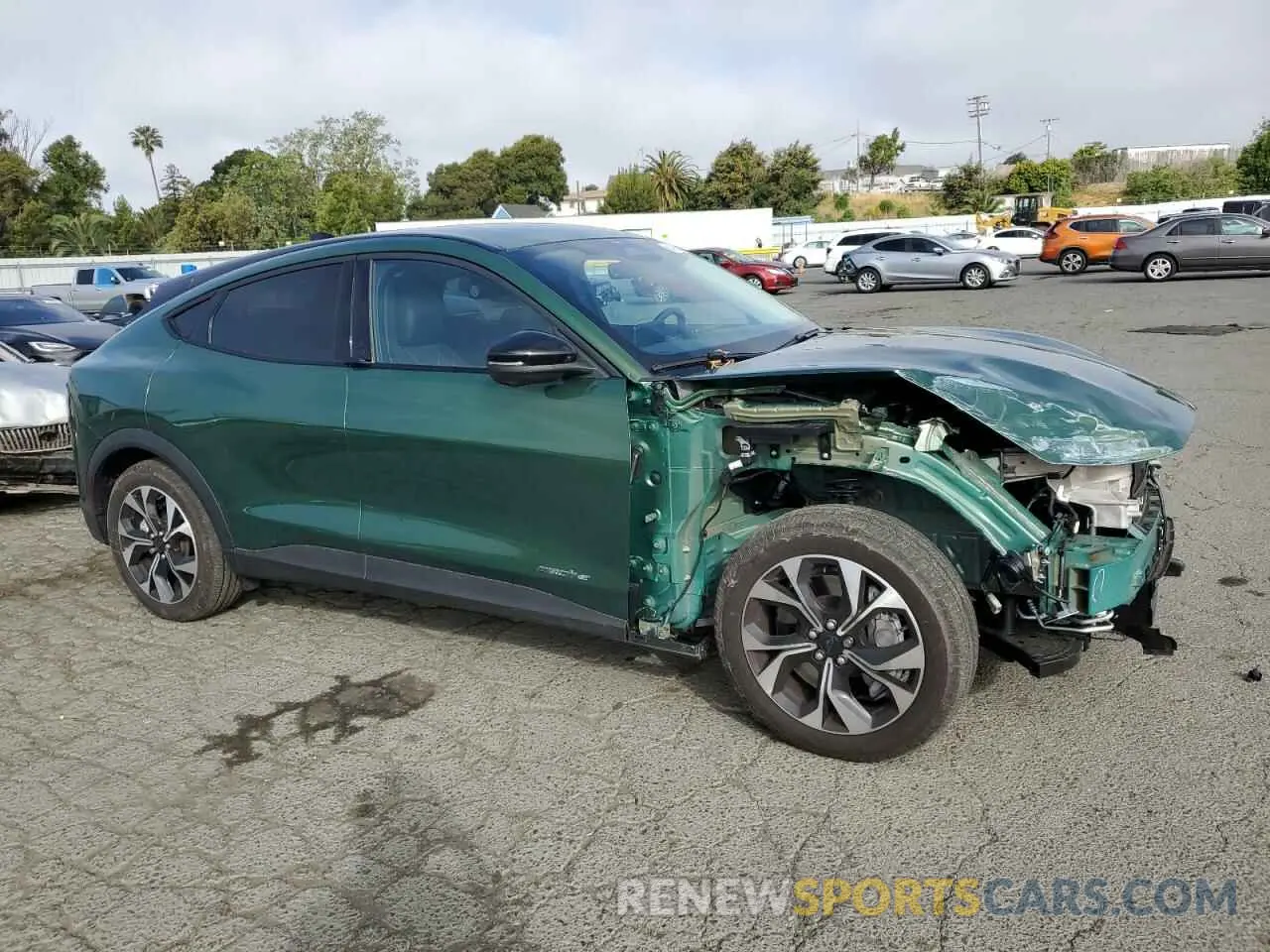 4 Photograph of a damaged car 3FMTK1R41RMA42380 FORD MUSTANG 2024