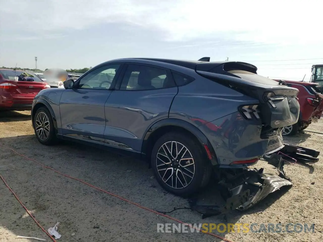2 Photograph of a damaged car 3FMTK3R4XRMA28683 FORD MUSTANG 2024