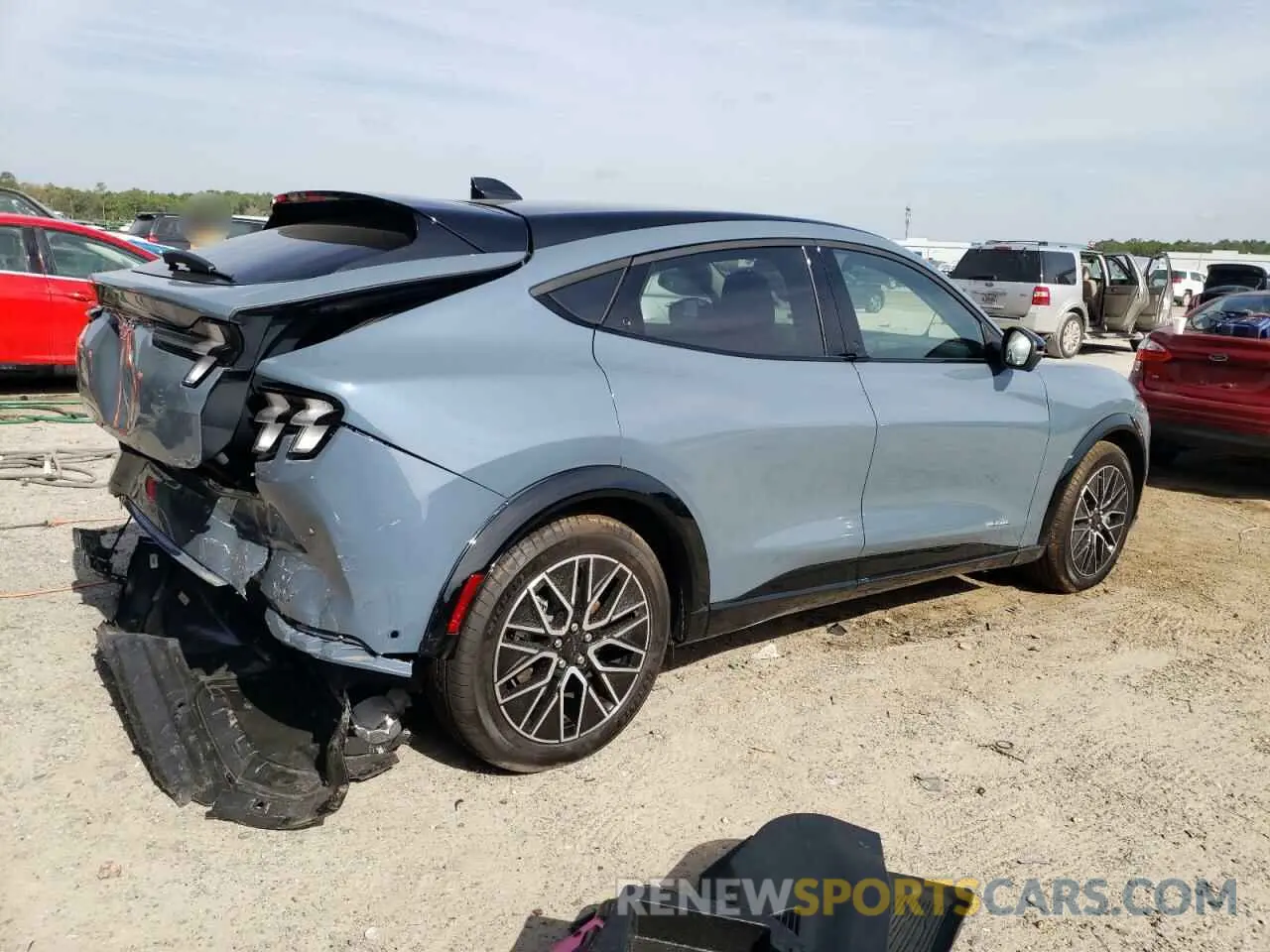 3 Photograph of a damaged car 3FMTK3R4XRMA28683 FORD MUSTANG 2024